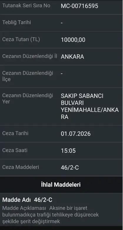 Fahri müfettişin yazdırdığı ceza, delil olmadığı gerekçesiyle iptal edildi