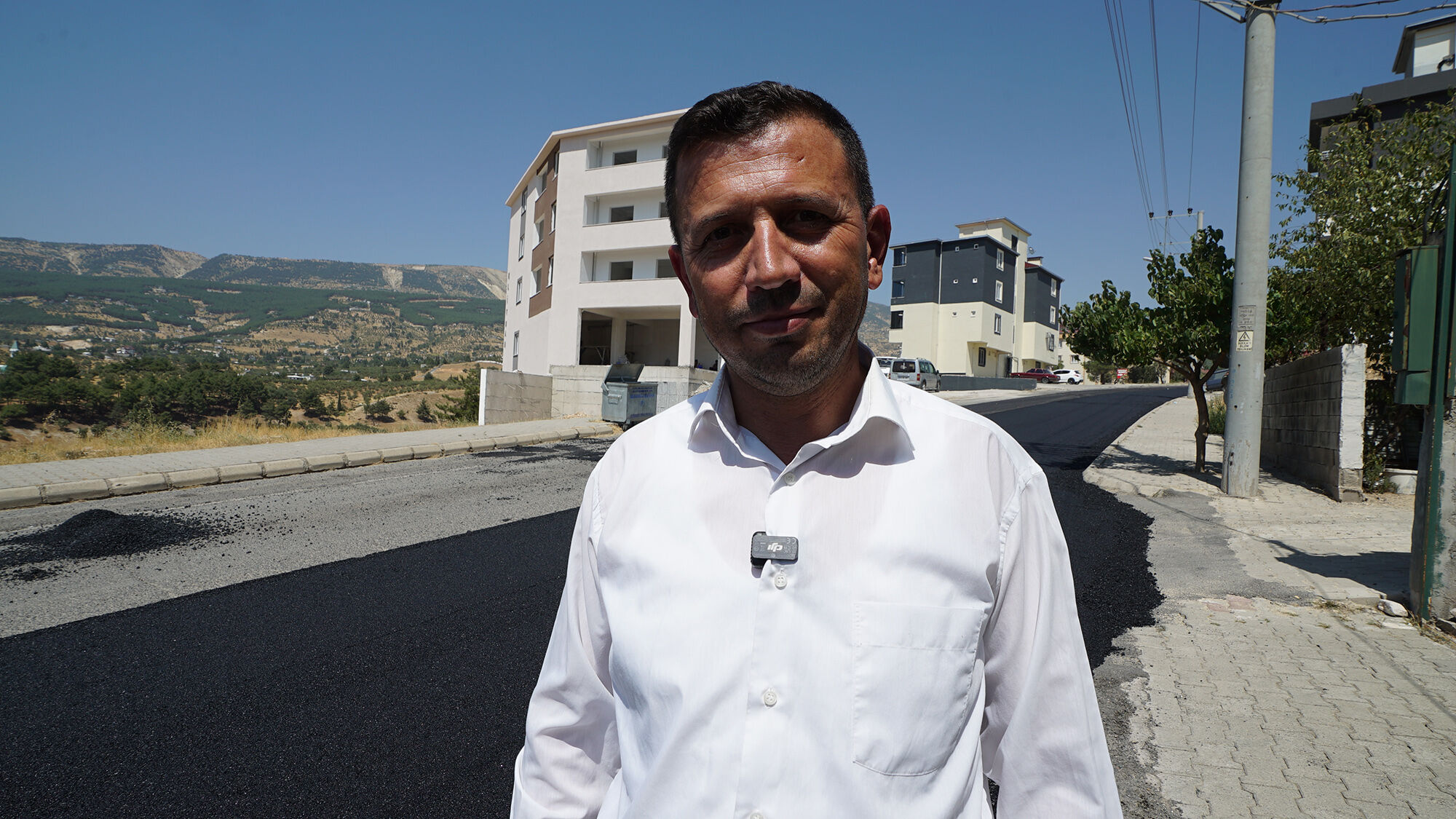 Kahramanmaraş’ta yıllardır yıpranan cadde yeniden asfaltlanıyor