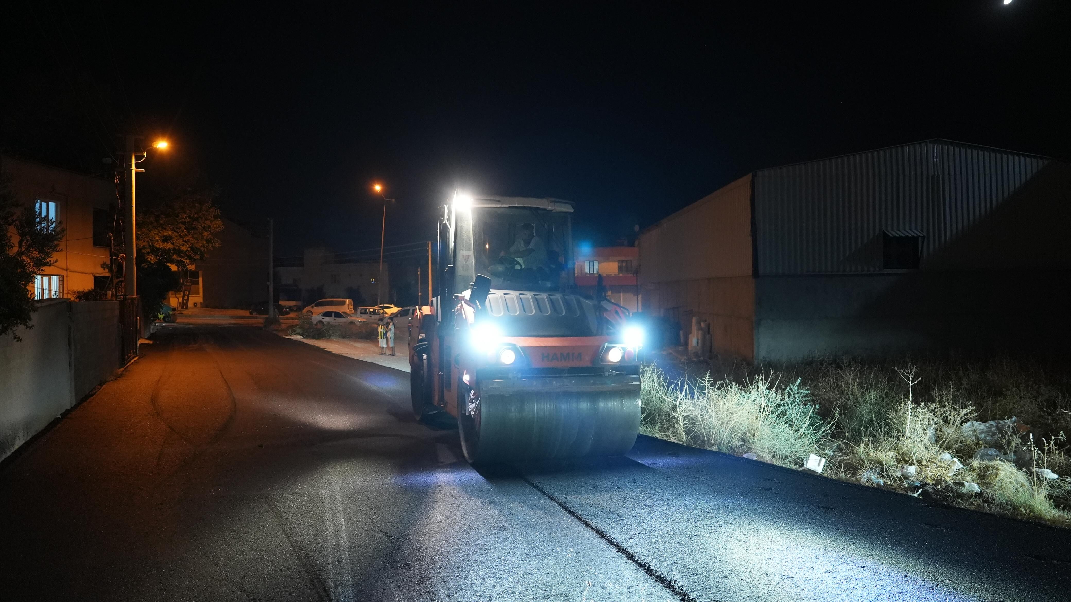 Kahramanmaraş’ta yollar yenileniyor: Ekipler Yahya Kemal’de