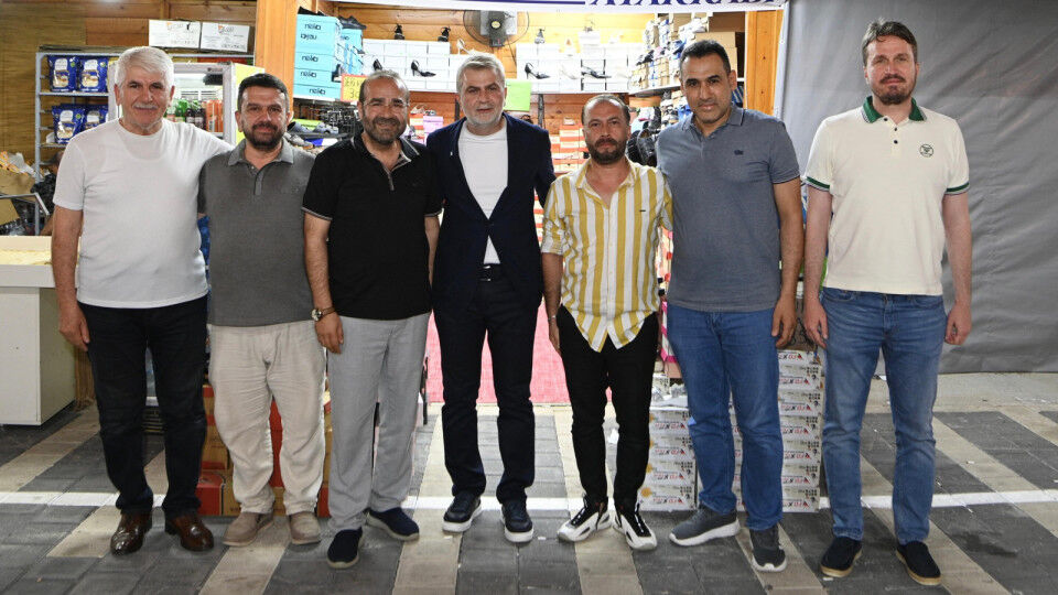 Başkan Görgel, Ağustos Fuarı’nda esnaf ve vatandaşlarla buluştu