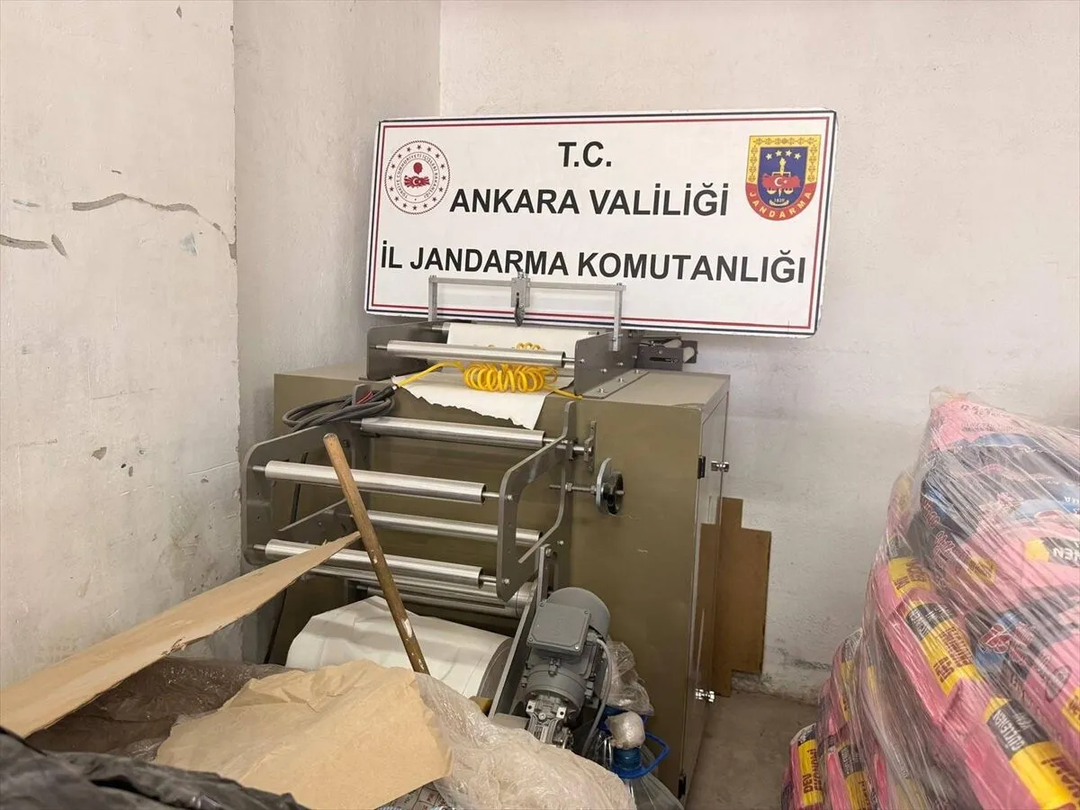 Başkentte 37 Ton Sahte Deterjan Ve Kozmetik Ürünü Ele Geçirildi