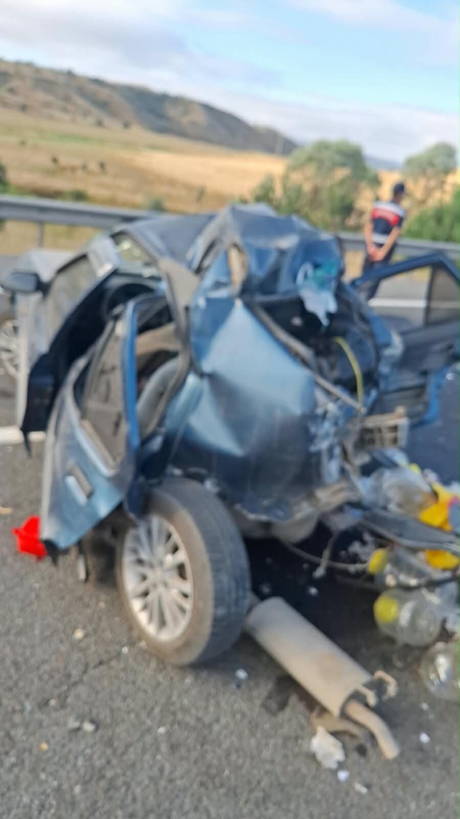 Bolu'da Zincirleme Kaza 2 Kişi Öldü, 2 Kişi Ağır Yaralandı (3)