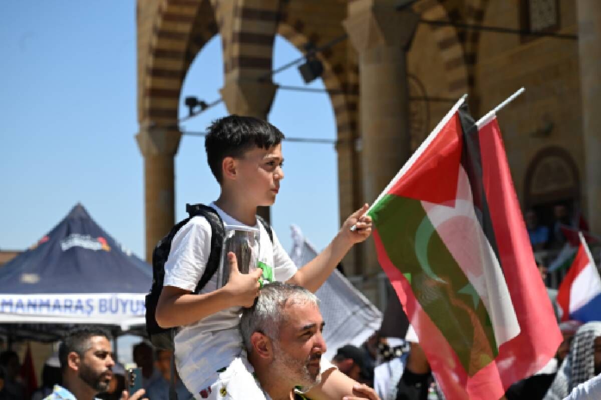 Bosna Hersek'ten Yola Çıkan Filistin Konvoyu Kahramanmaraş'a Ulaştı-1