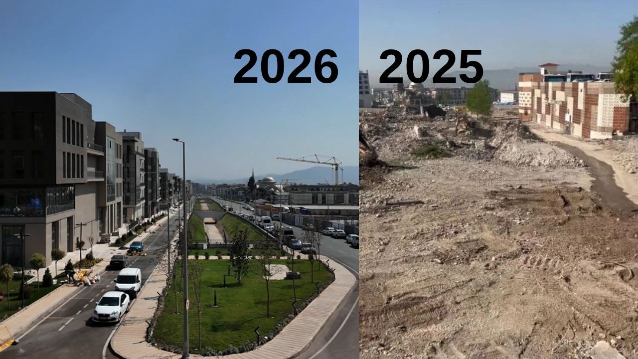 Burası Kahramanmaraş’ın en çok değişen noktalarından biri oldu!