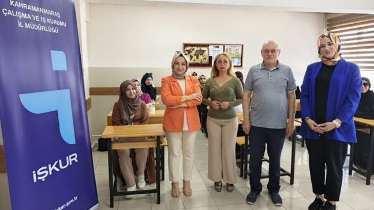 Dulkadiroğlu Halk Eğitimi Merkezinde istihdam odaklı eğitim
