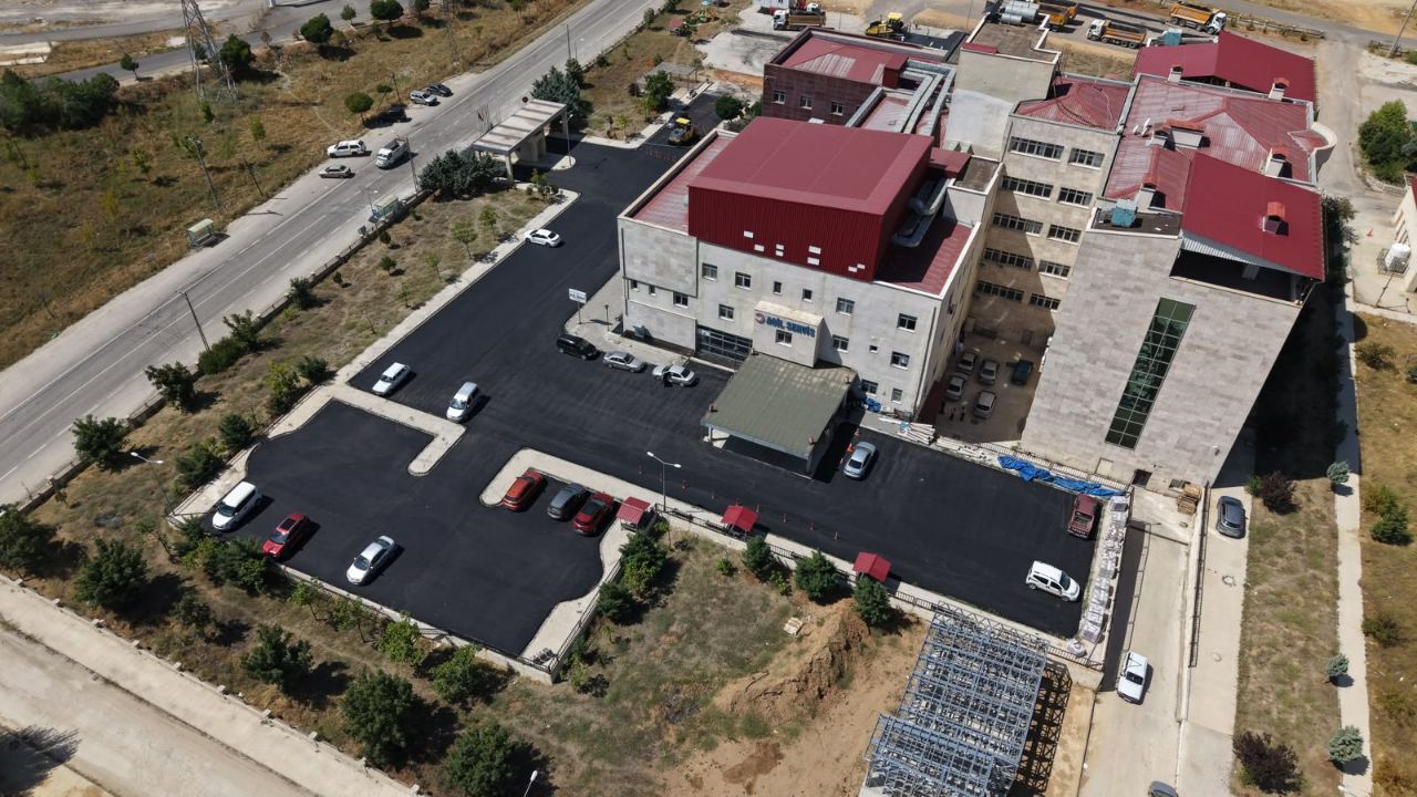 Göksun Devlet Hastanesi'nin otopark kapasitesi artıyor!