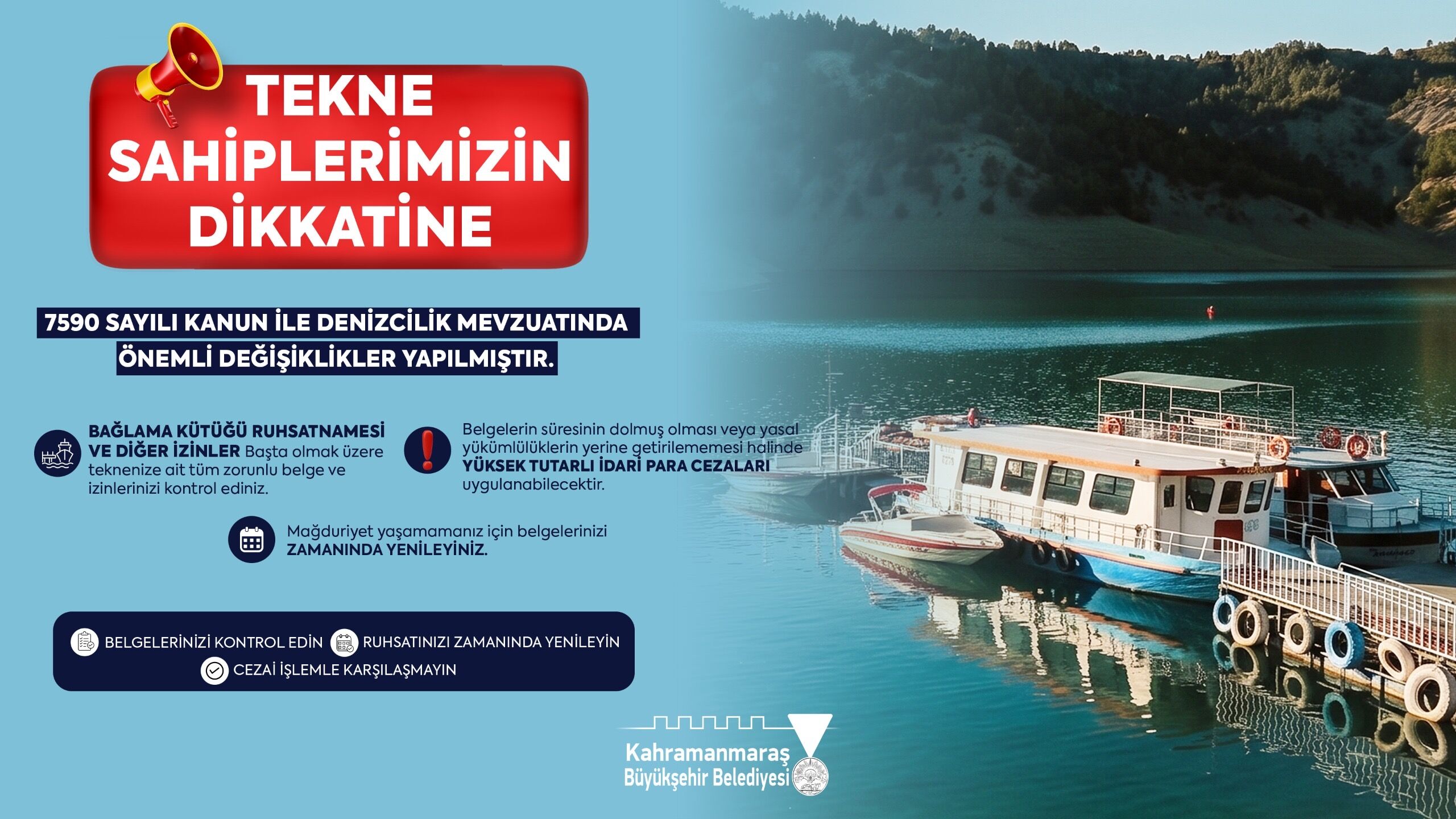 Kahramanmaraş’ta kritik ceza uyarısı! Yüksek idari para cezalarından kaçınmak için o süreye dikkat-1