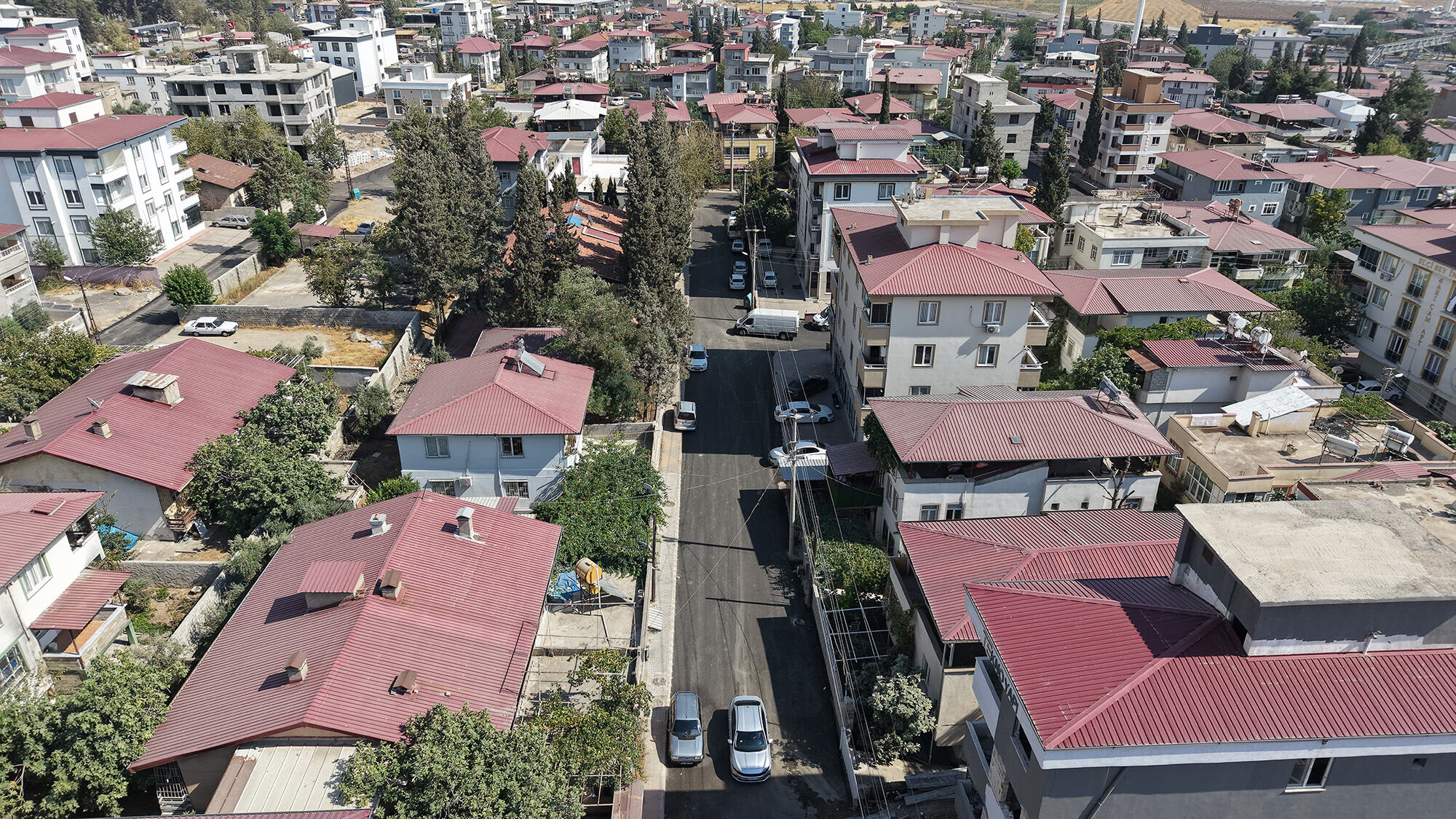 Kahramanmaraş'ta 270 milyonluk yatırımla asfaltla yenilendi1-1