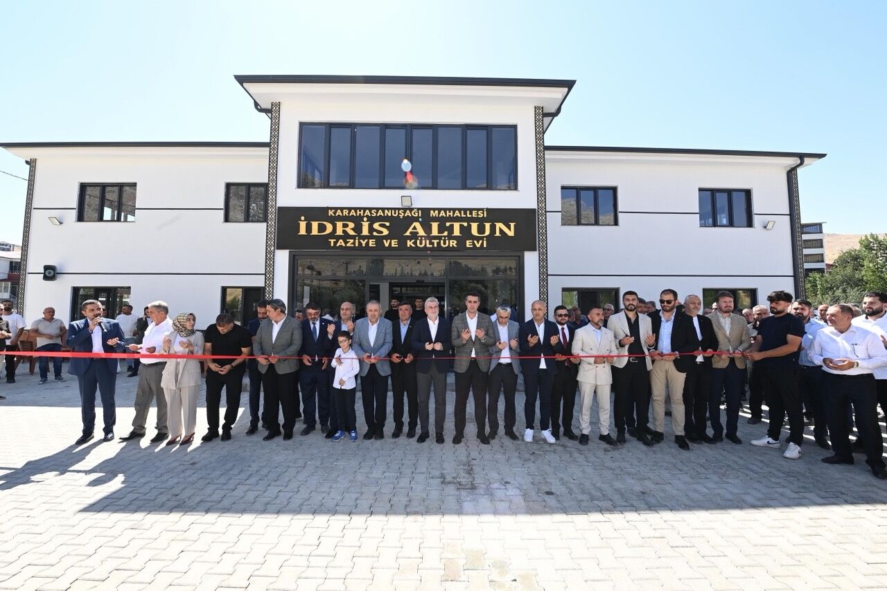 Kahramanmaraş Elbistan'da anlamlı açılış: İdris Altun Taziye ve Kültür Evi hizmete girdi
