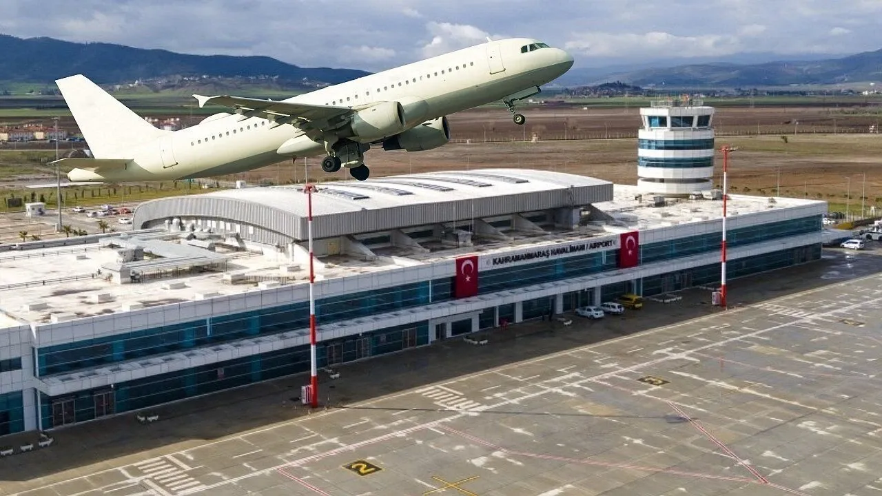 Kahramanmaraş Havalimanı Temmuz ayında 33 bin 417 yolcu ağırladı