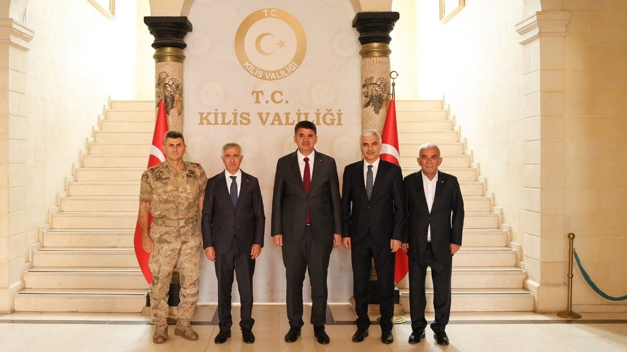 Kahramanmaraş heyeti Kilis Valiliği'nde