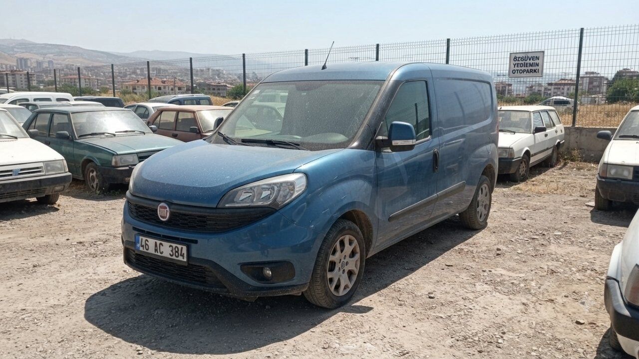 Kahramanmaraş İcra Dairesinden 1 milyon 450 bin TL'ye Fiat Doblo icradan satışta