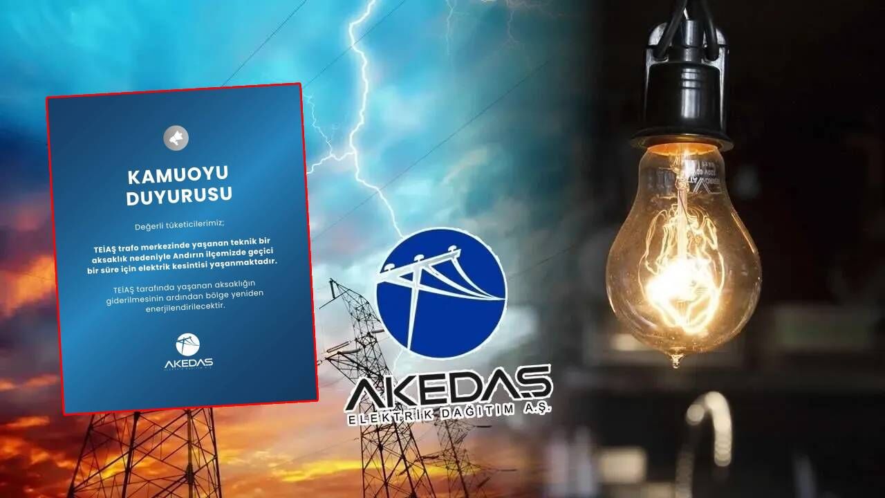 Kahramanmaraş Andırın'da elektrikler neden kesildi? Açıklama geldi