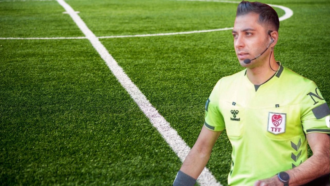 Kahramanmaraşlı hakem Burak Kamalak 1. Lig'de maç yönetecek