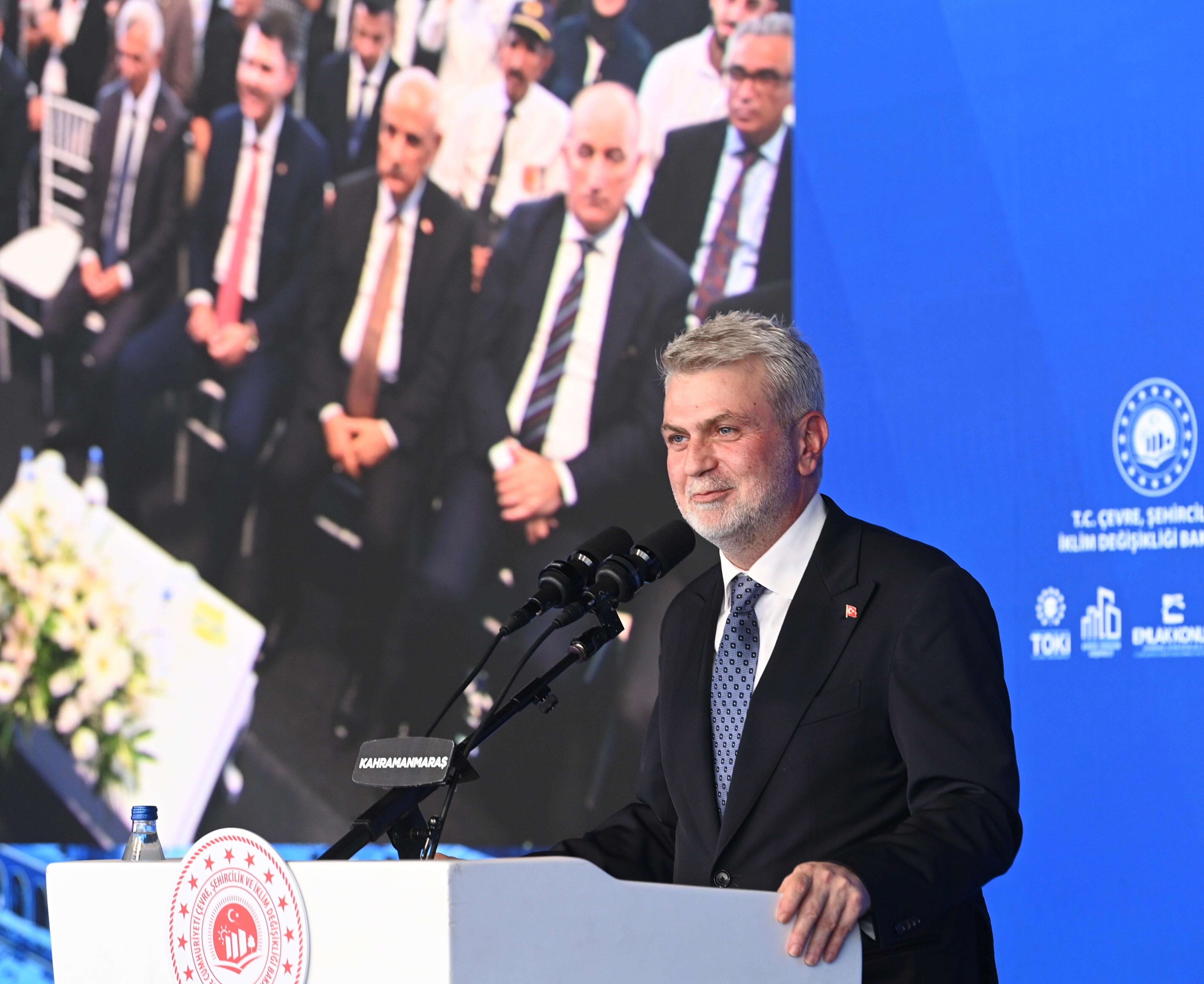 Kahramanmaraş'ta 5 Yeni Yatırım Açıldı, 4 Bin 500 Sosyal Konut Daha Yapılacak (10)