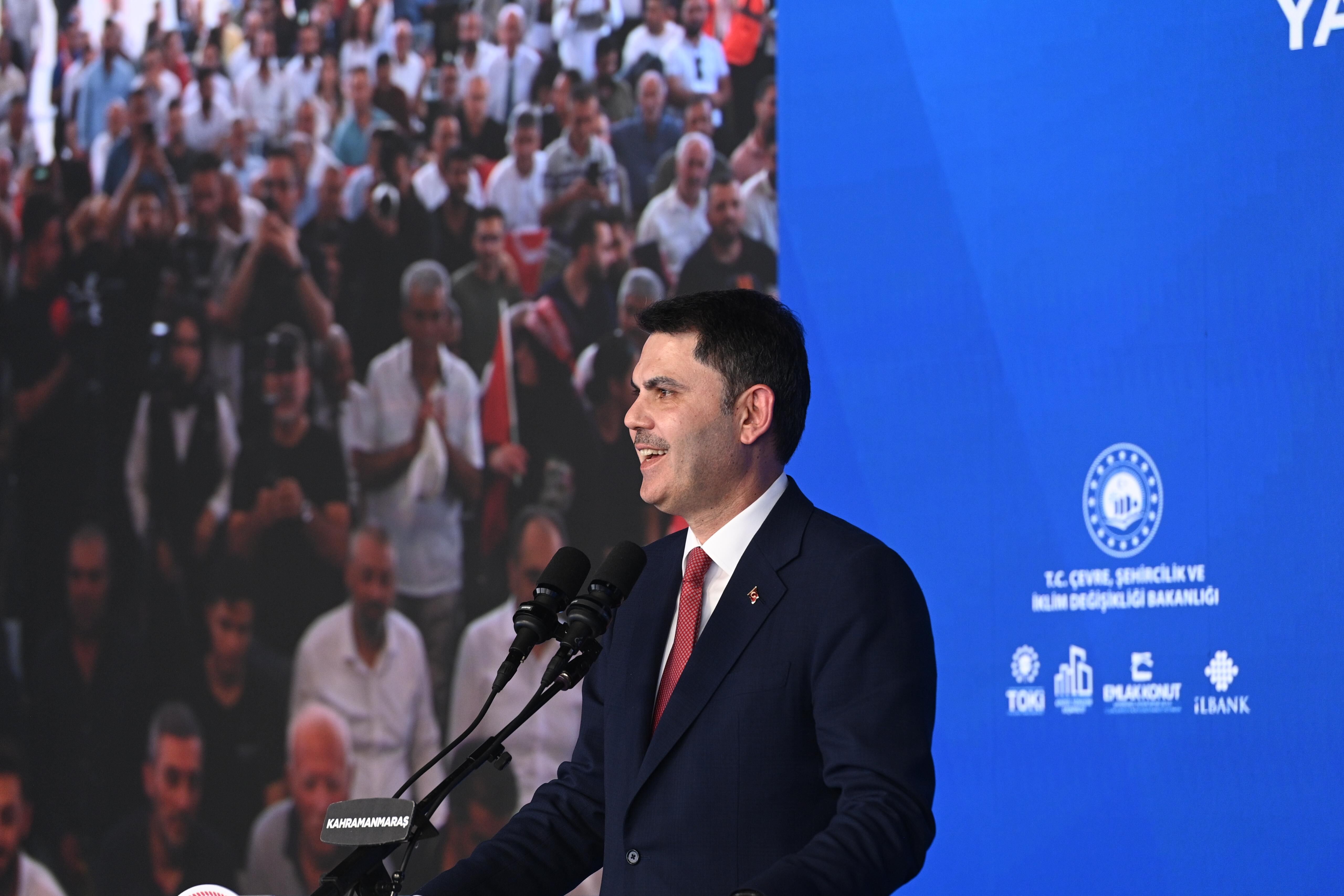 Kahramanmaraş'ta 5 Yeni Yatırım Açıldı, 4 Bin 500 Sosyal Konut Daha Yapılacak (2)