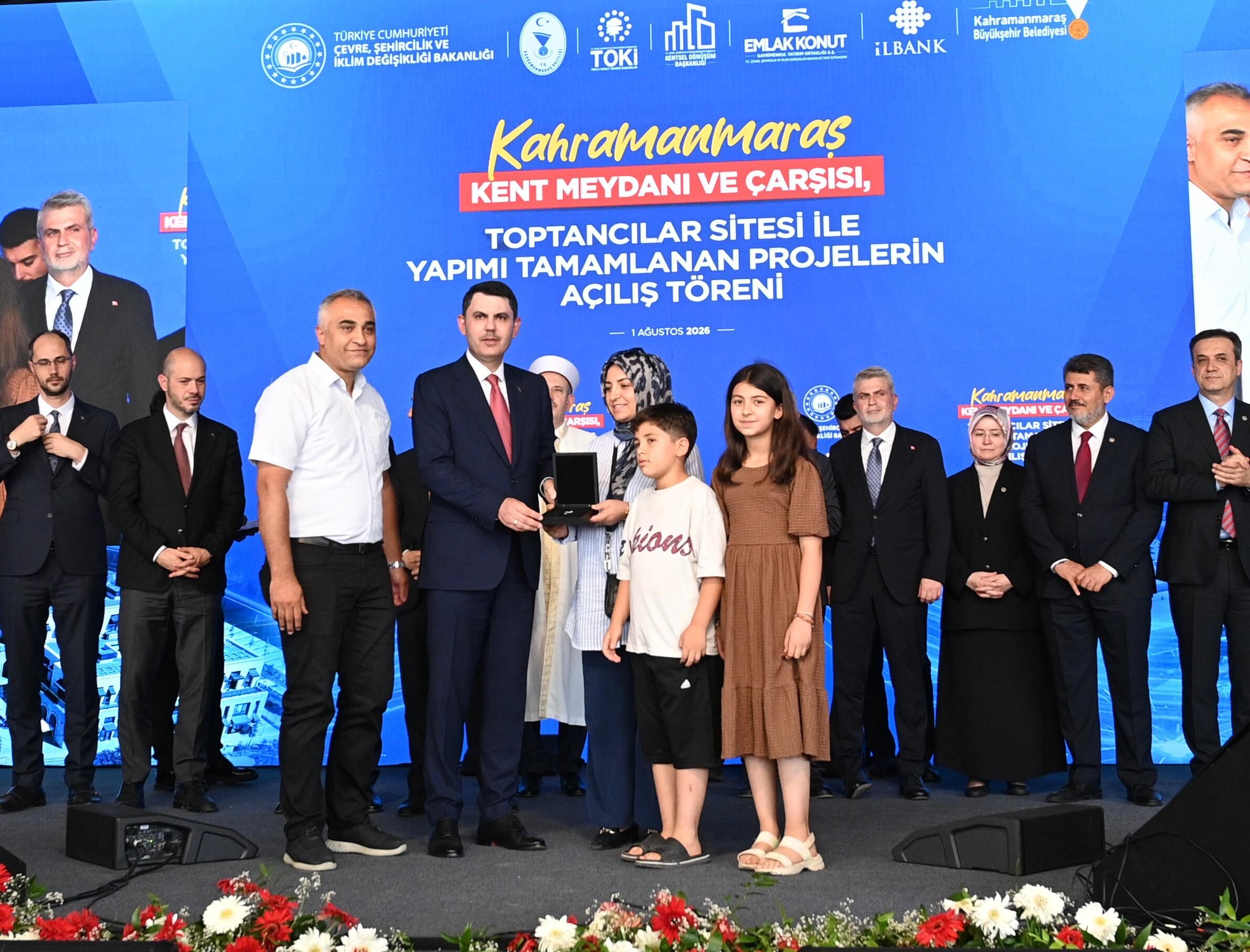 Kahramanmaraş'ta 5 Yeni Yatırım Açıldı, 4 Bin 500 Sosyal Konut Daha Yapılacak (3)