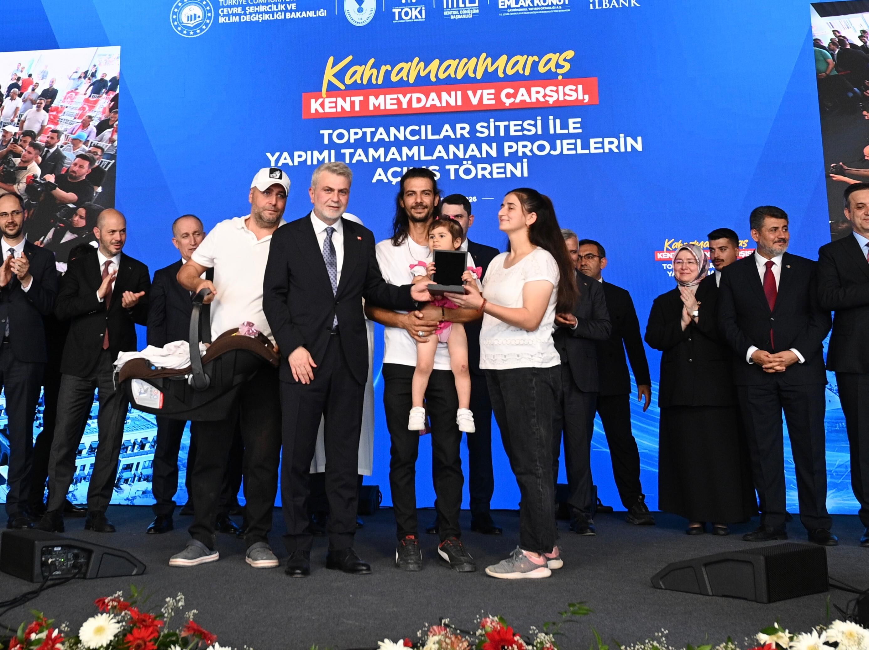 Kahramanmaraş'ta 5 Yeni Yatırım Açıldı, 4 Bin 500 Sosyal Konut Daha Yapılacak (5)