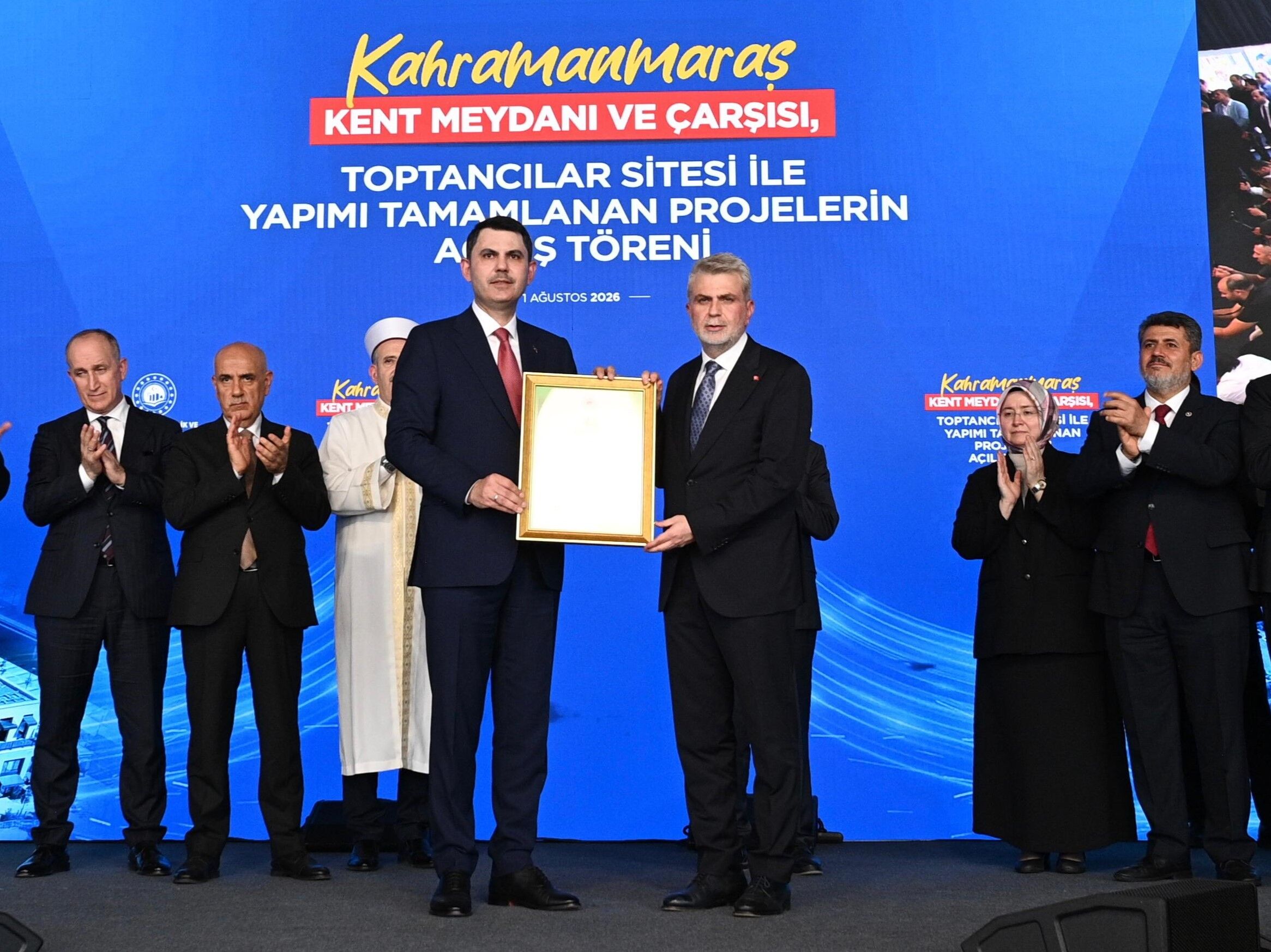 Kahramanmaraş'ta 5 Yeni Yatırım Açıldı, 4 Bin 500 Sosyal Konut Daha Yapılacak (6)