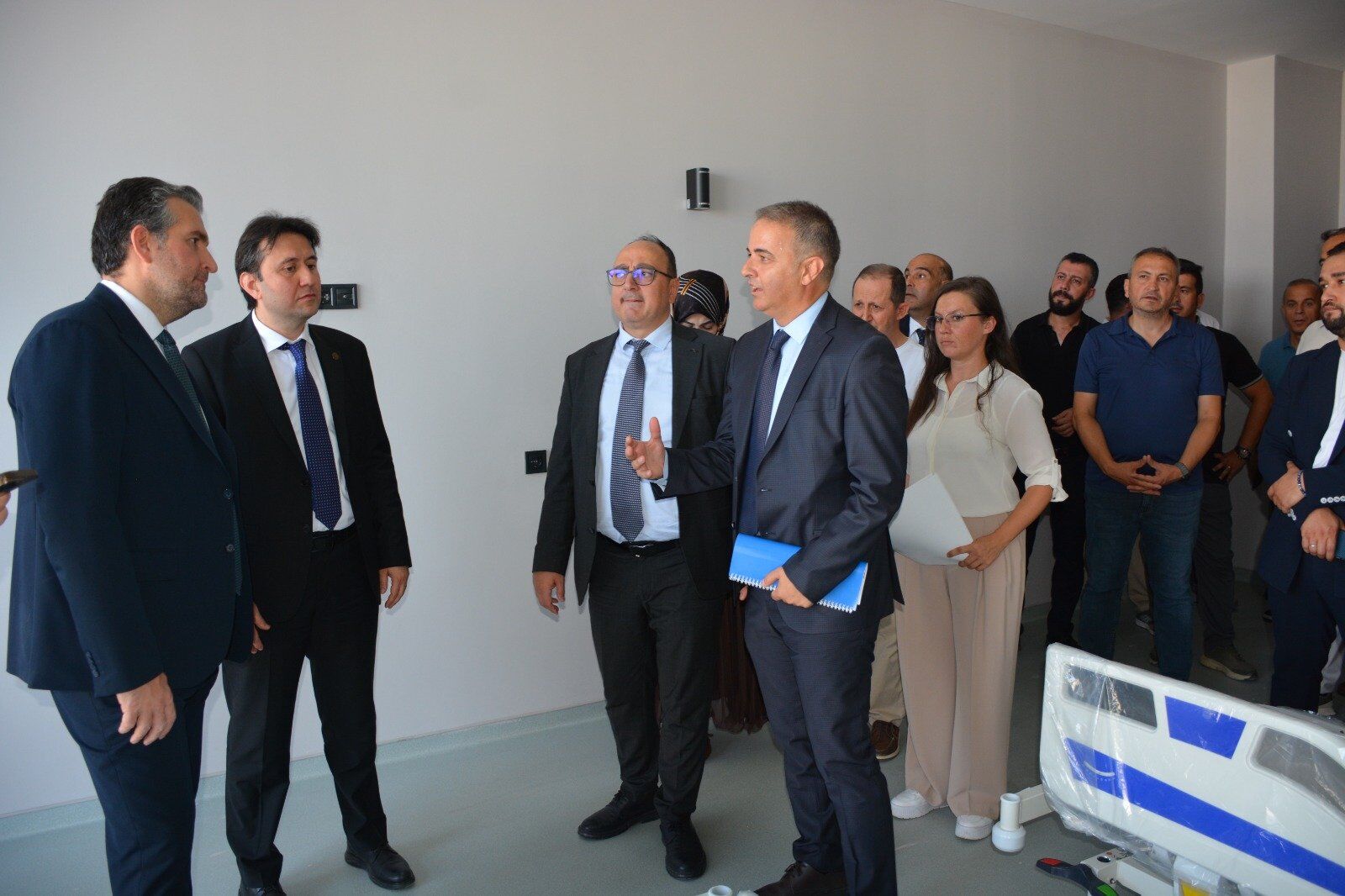 Kahramanmaraş'ta 750 yataklı hastanede inceleme