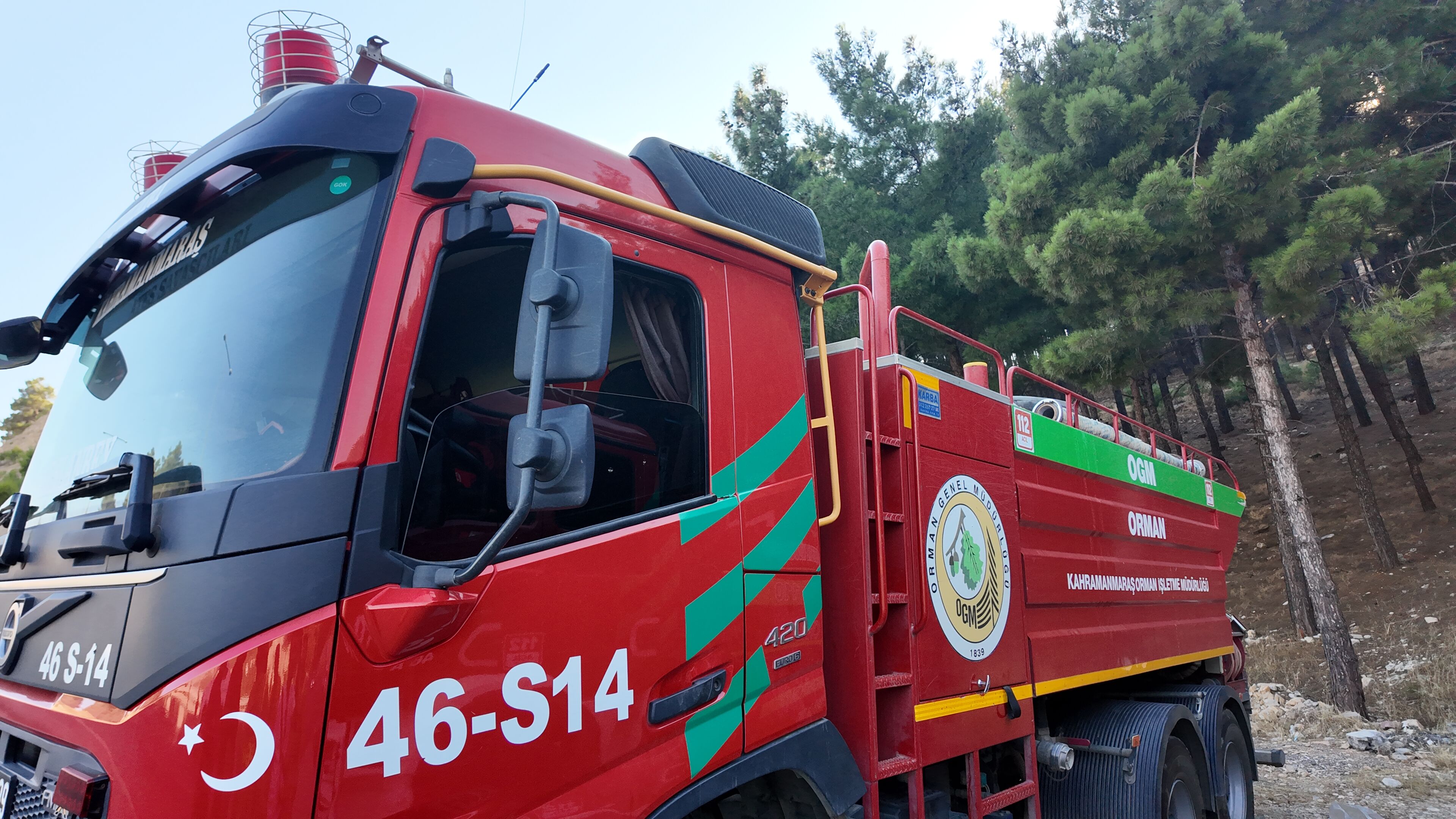 Kahramanmaraş'ta Ateş Savaşçıları 24 Saat Nöbette-1