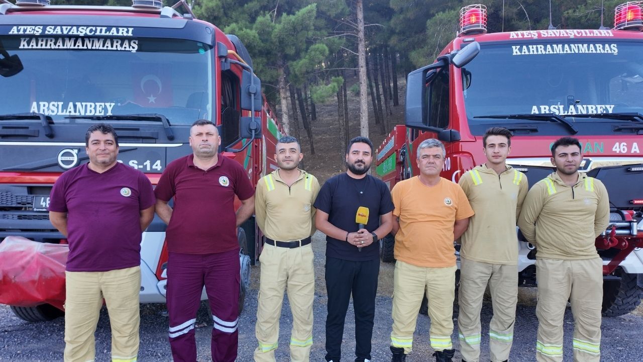 Kahramanmaraş'ta Ateş Savaşçıları 24 Saat Nöbette