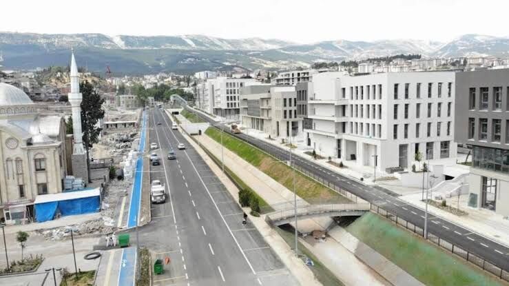 Kahramanmaraş'ta Derepazarı’nın Çehresi Değişiyor Çalışmalar Sürüyor (1)