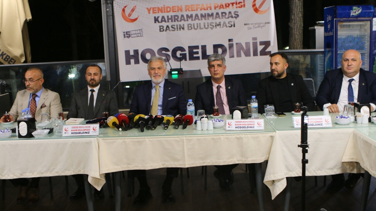 Kahramanmaraş'ta Konuşan Yeniden Refah Partisi Genel Başkan Yardımcısı Mehmet Altınöz'den Önemli Açıklamalar1