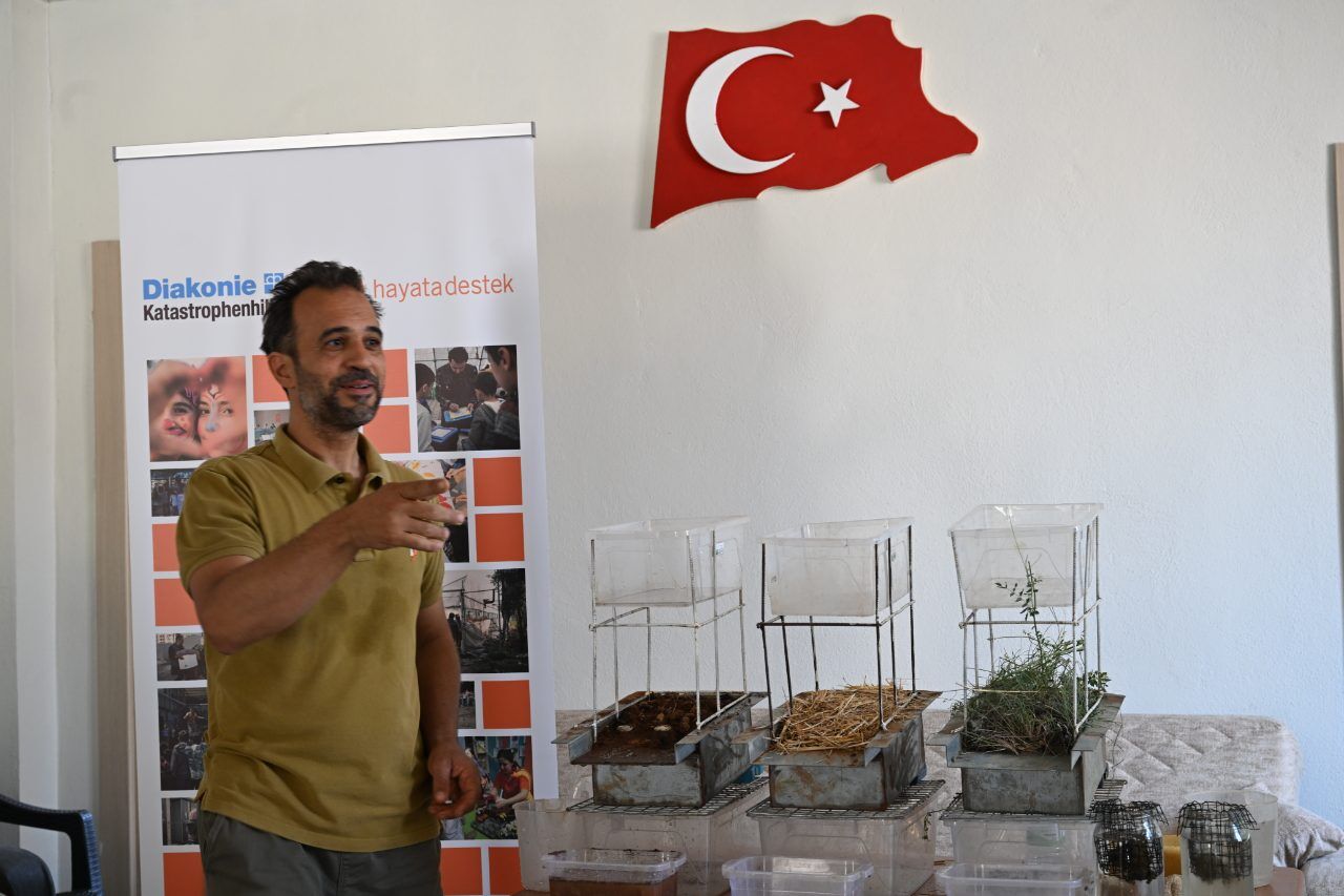 Kahramanmaraş'ta kuraklık riskine karşı köylerde iklim uyum eğitimi