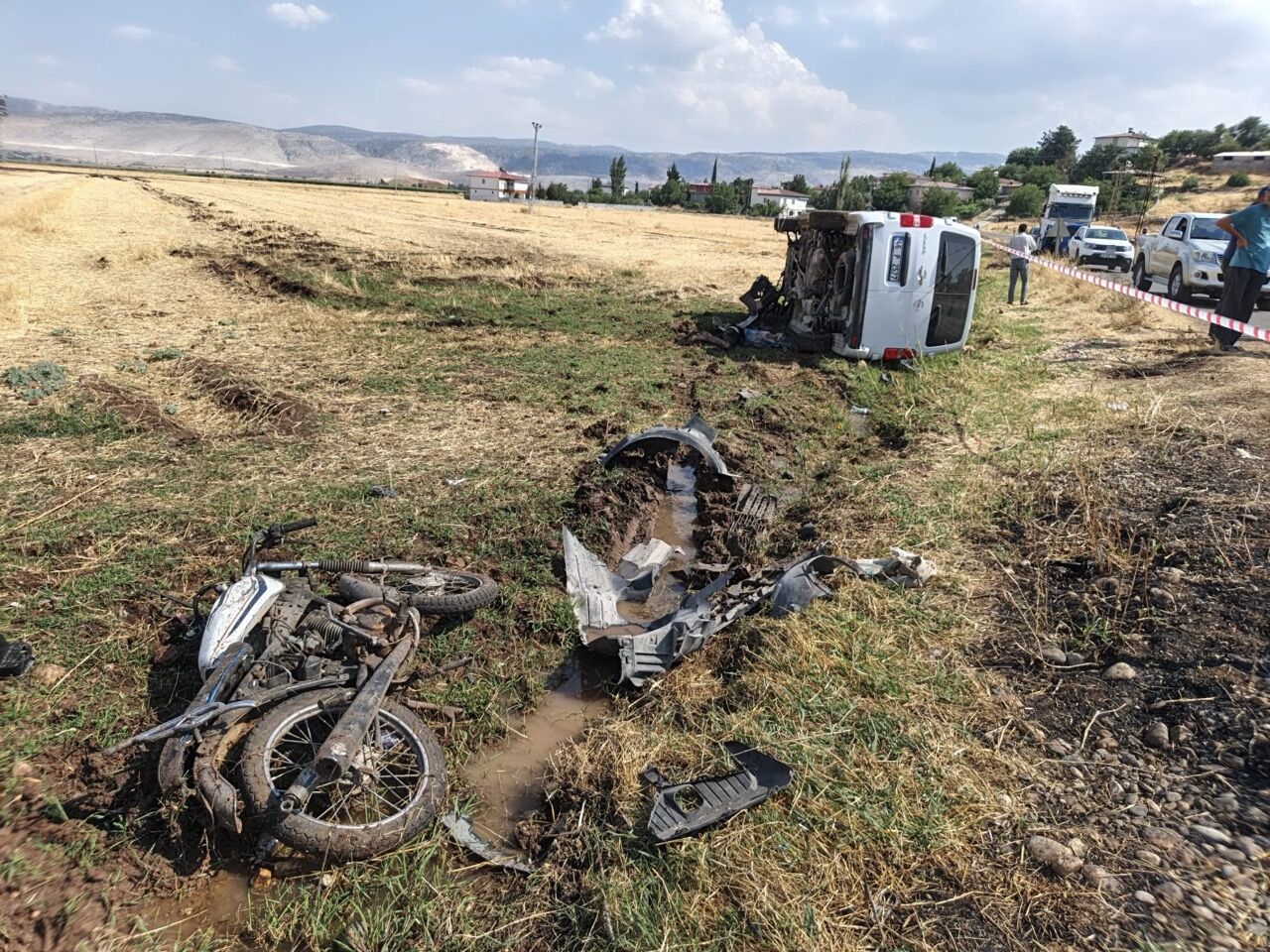Kahramanmaraş'ta motosiklet kazası: 1 ölü