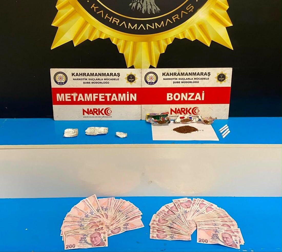 Kahramanmaraş'ta Narkotik Operasyonunda 9 Kişi Tutuklandı! (2)