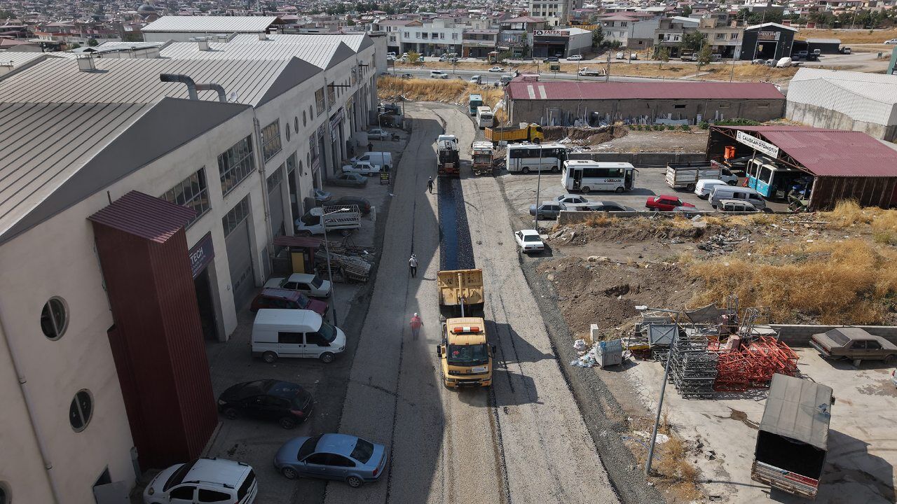 Kahramanmaraş'ta sanayi yolları yenileniyor!