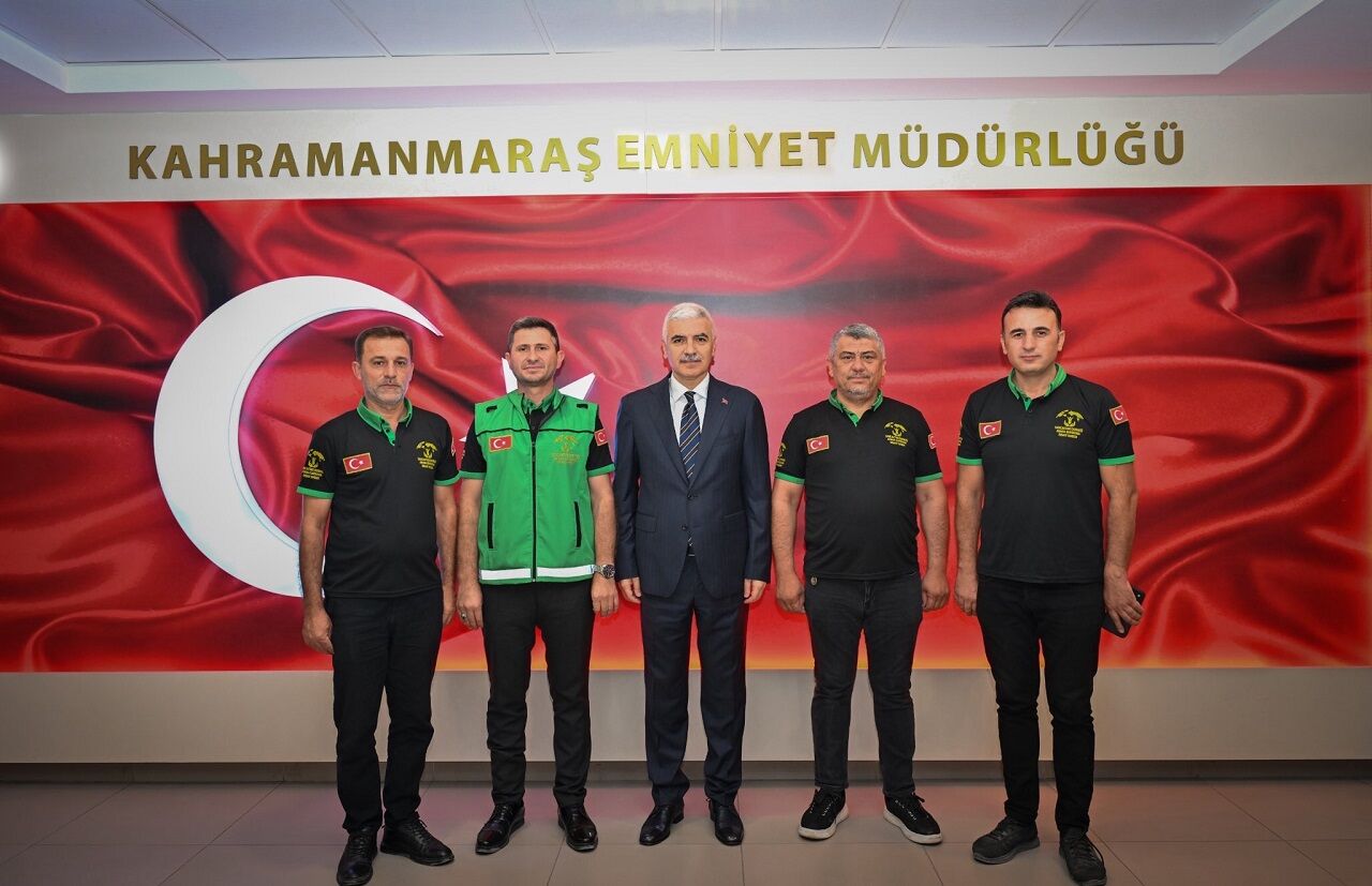 Kahramanmaraş'ta sivil toplum ve siyaset temsilcilerinden emniyet ziyareti