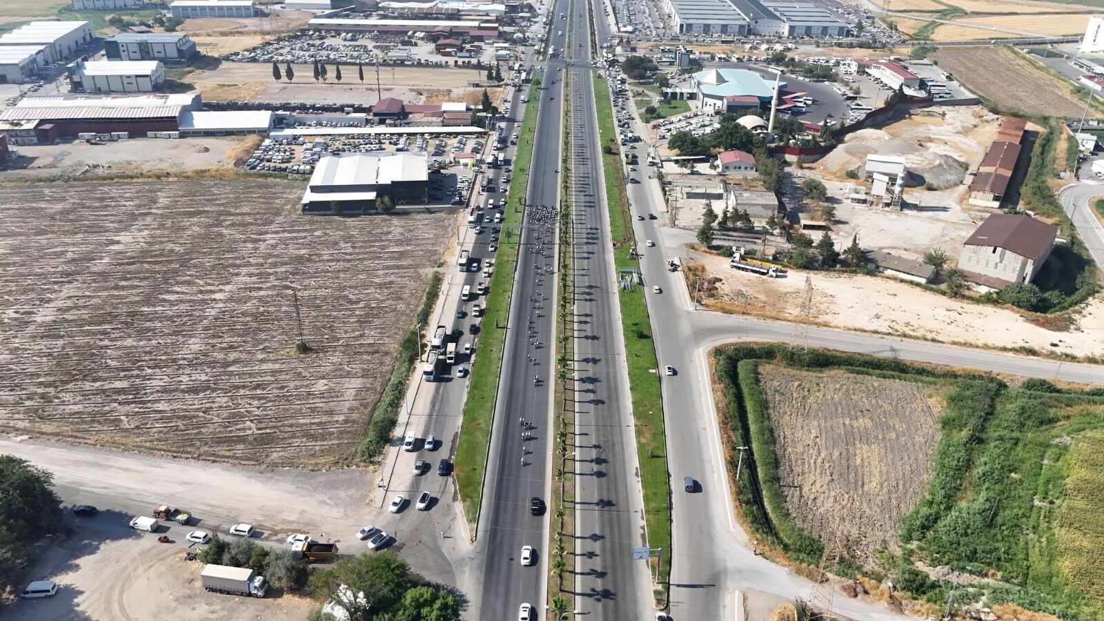 Kahramanmaraş'ta Uluslararası Bisiklet Yarışında 2. Etap Start Aldı (3)