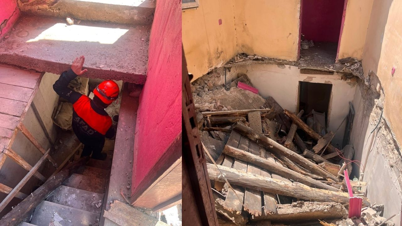 Kahramanmaraş'ta bina aniden çöktü! Bölgeye AFAD ekipleri sevk edildi