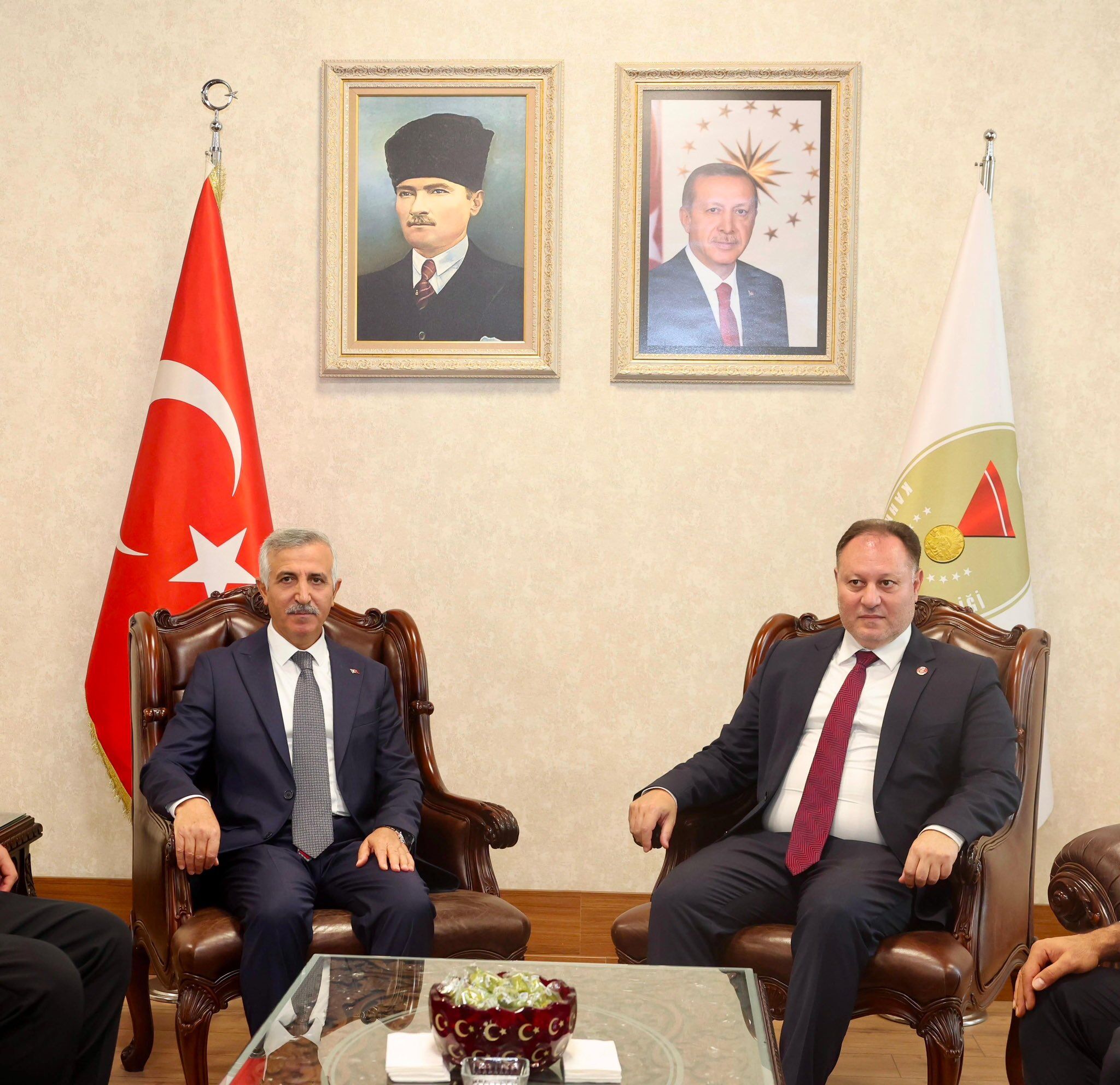 Kktc Meclis Başkanı Kahramanmaraş Valiliğinde (3)