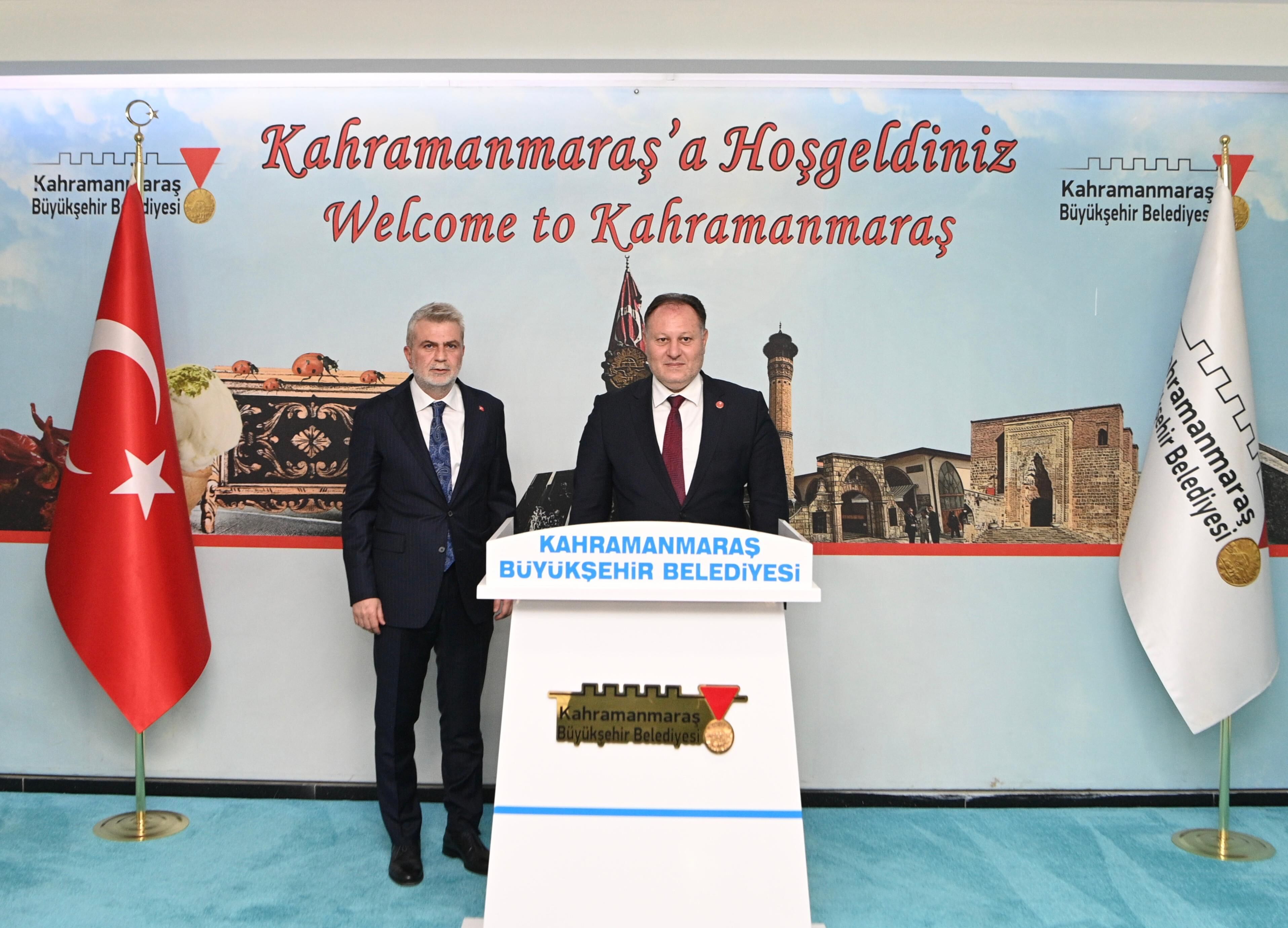 KKTC Meclis Başkanı Öztürkler’den Kahramanmaraş’ta önemli mesajlar