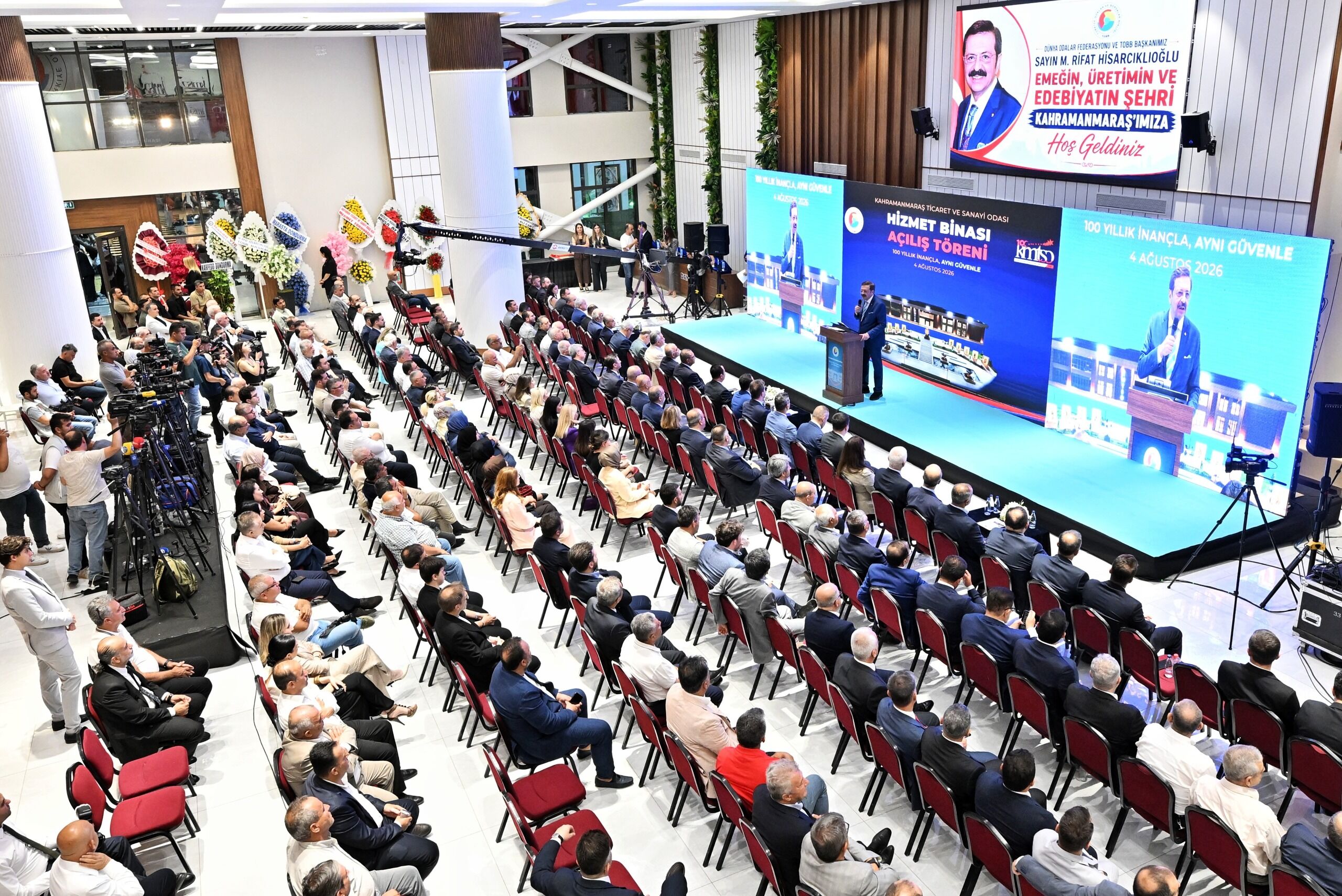 Kmtso’nun 100. Yıl Açılışı Büyük Coşkuyla Gerçekleşti (1)