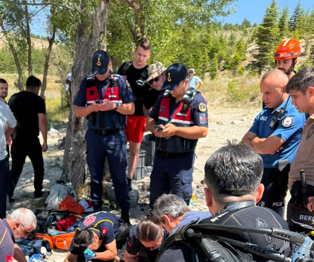 Konya'da Yemleme Botunu Kurtarmak Isterken Can Verdi (2)
