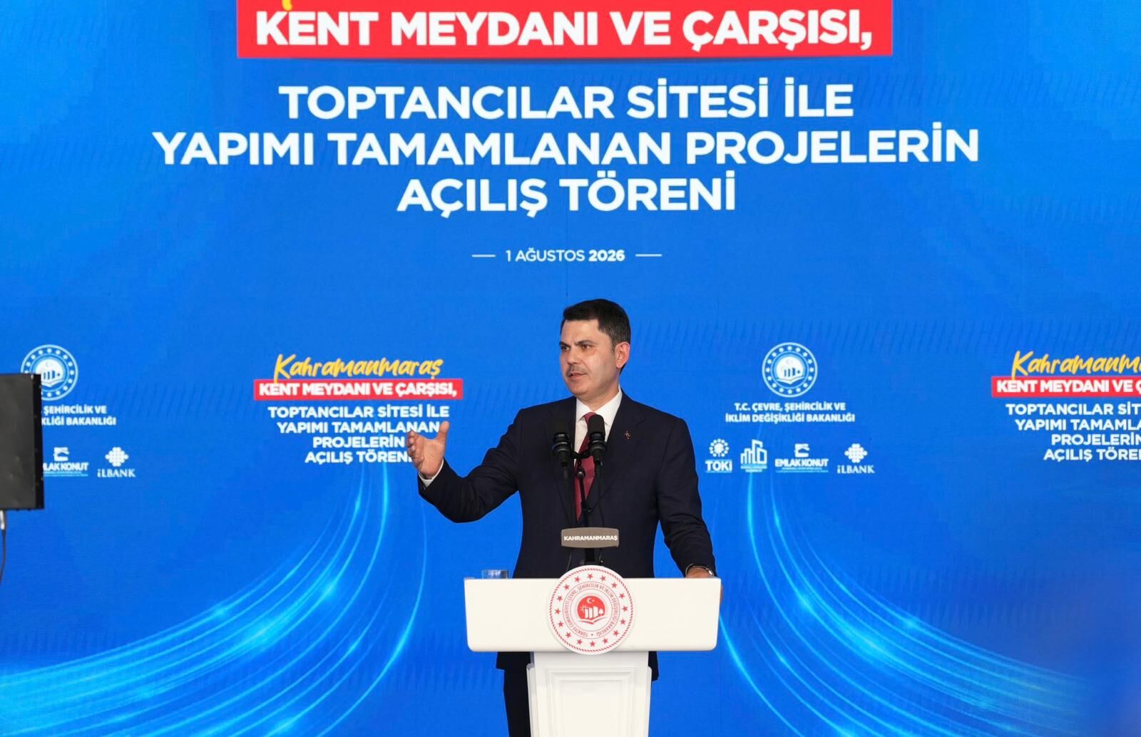 Murat Kurum'dan Kahramanmaraş'a 4 Bin 500 Sosyal Konut Müjdesi