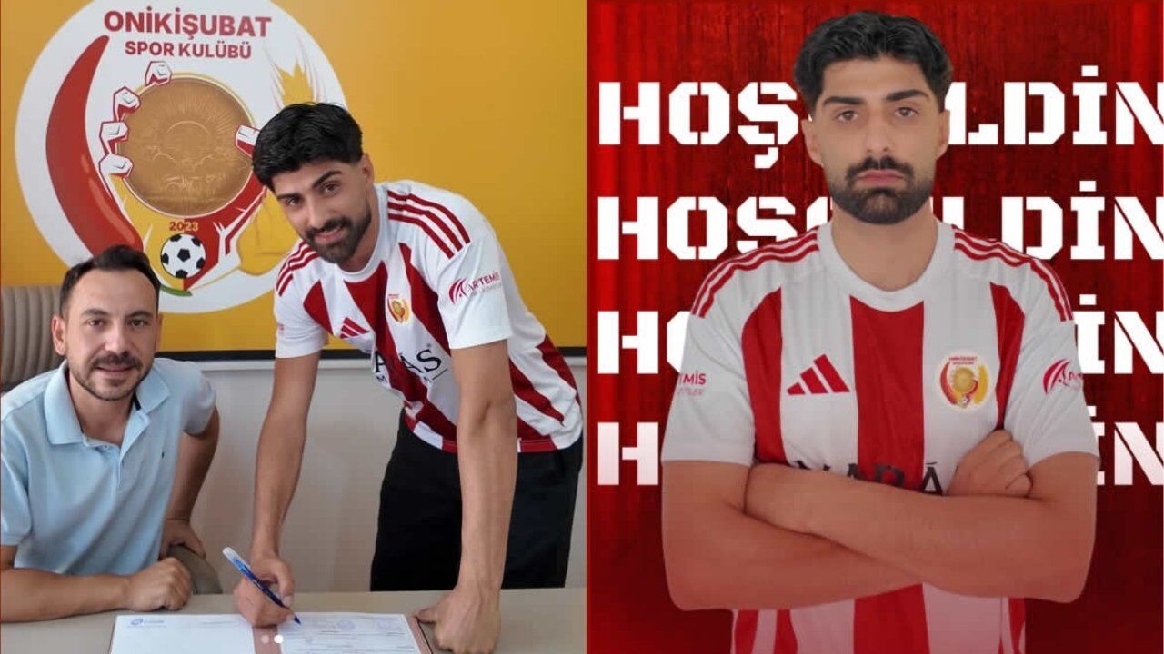 Onikişubatspor'dan şampiyon transfer! Yasin Berkay Yalçın imzayı attı