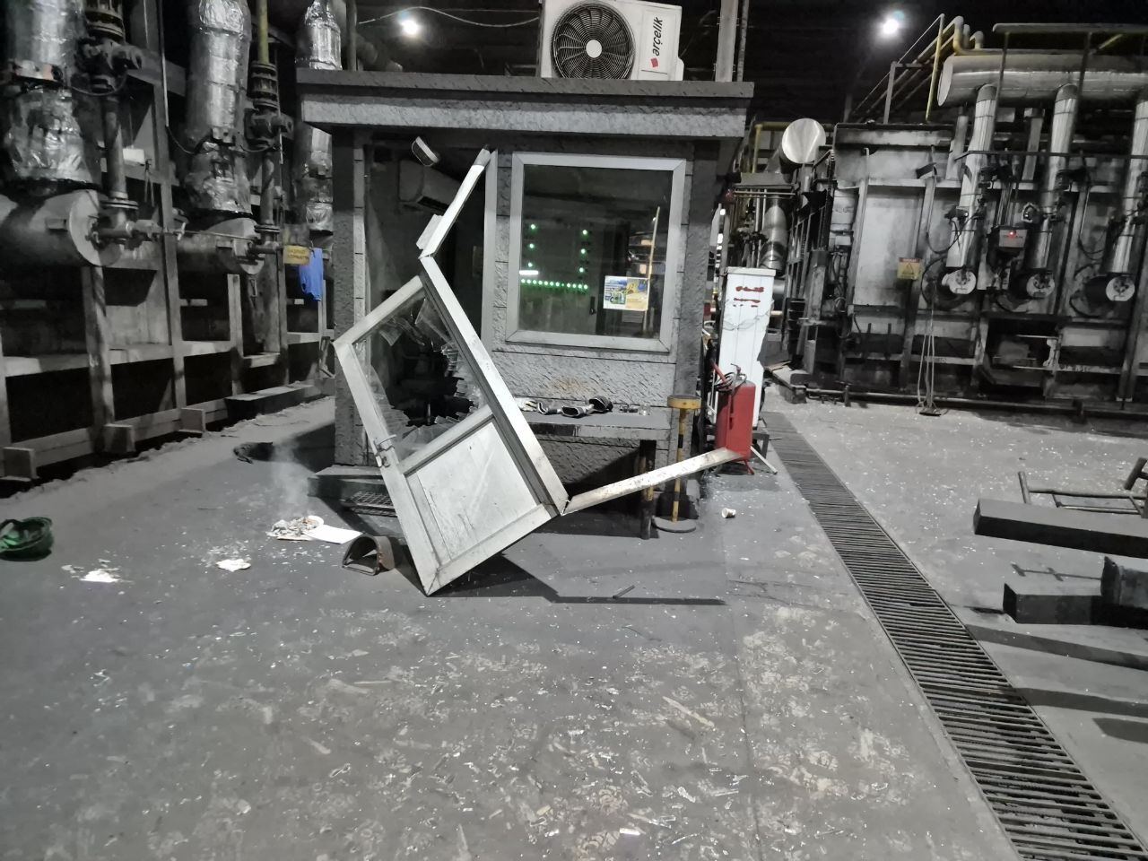 Samsun'da Demir Çelik Fabrikasında Patlama 2 Işçi Yaralandı (2)