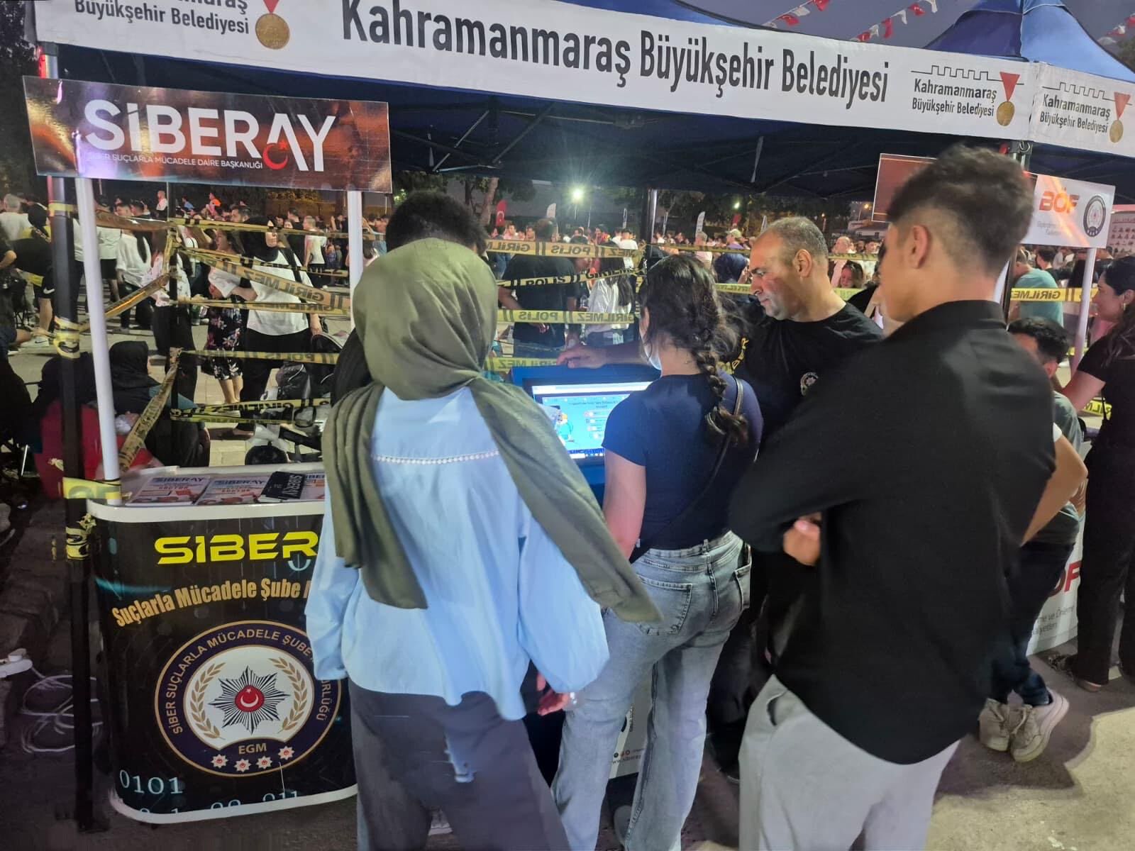 Siber Zorbalıktan Yasa Dışı Bahise Si̇beray Kahramanmaraş’ta Bilgilendiriyor (2)