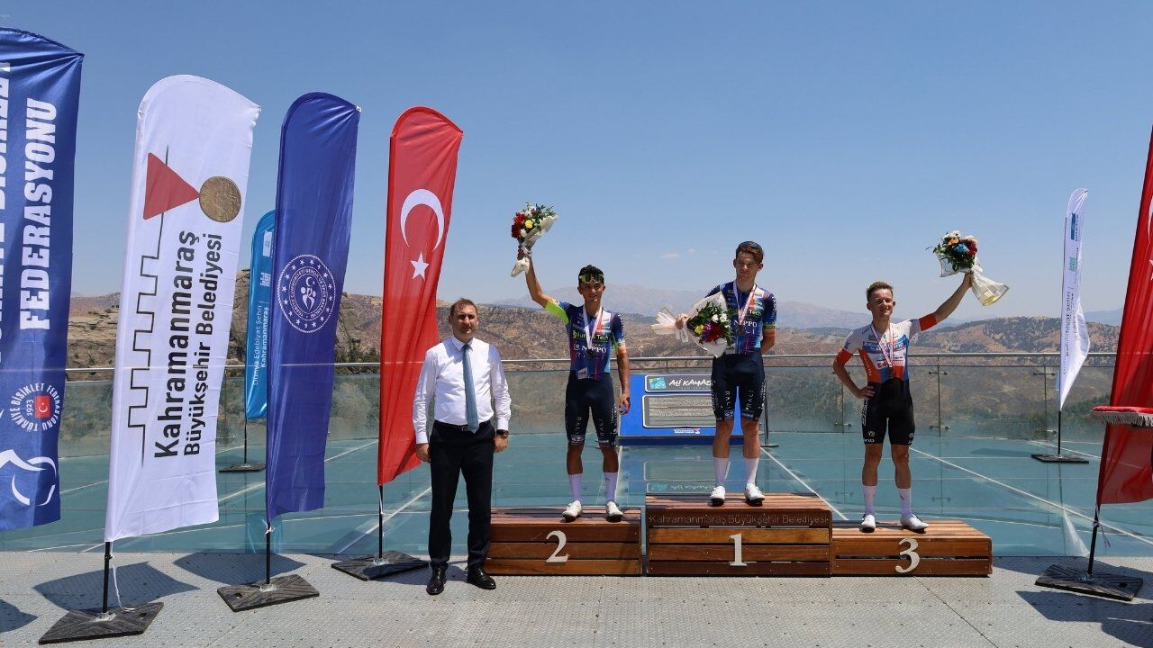 Tour of Kahramanmaraş bisiklet yarışlarında ilk etap bitti