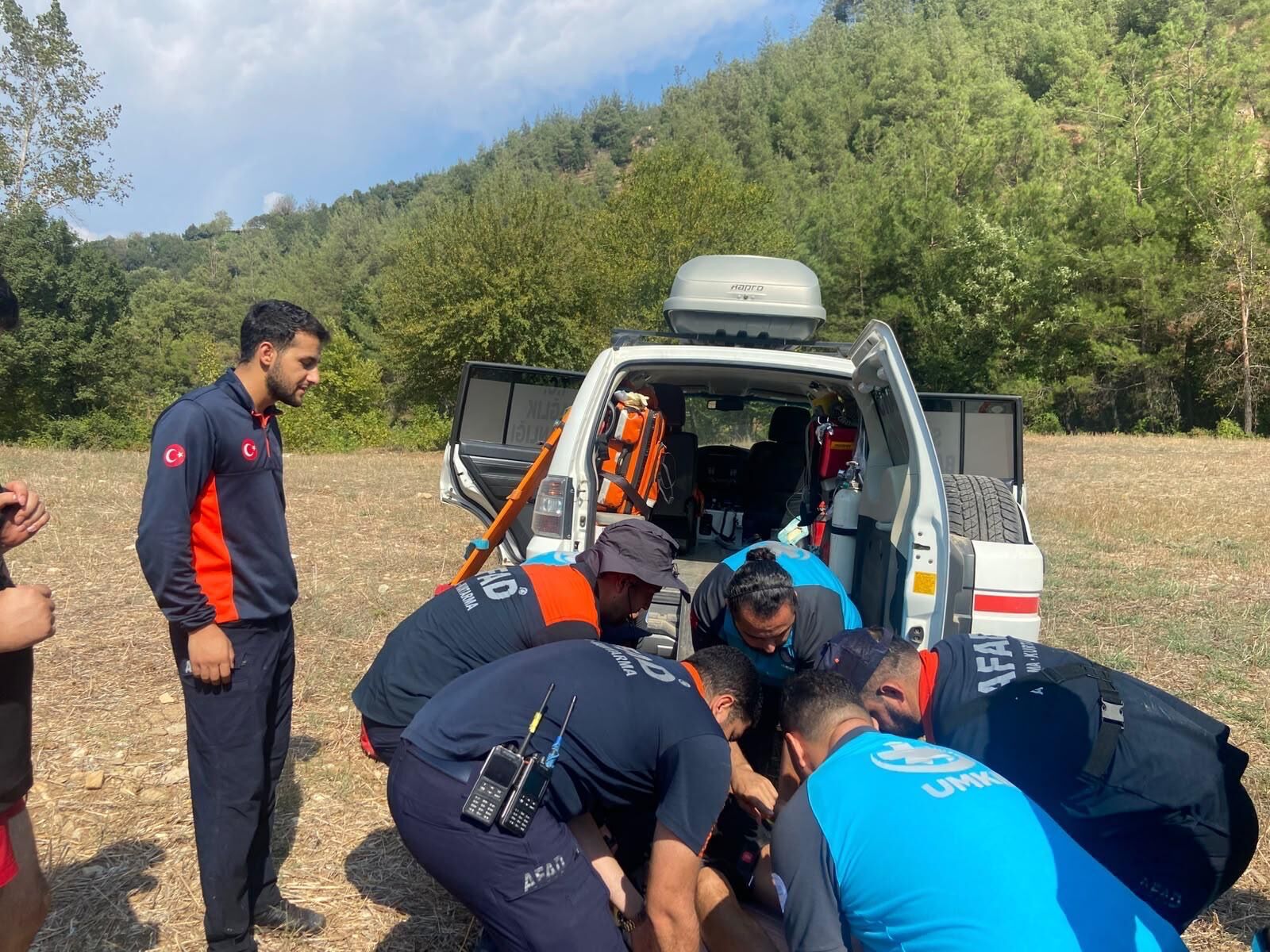 Kahramanmaraş’ta Şelale Kanyonu’nda düşen vatandaş kurtarıldı2