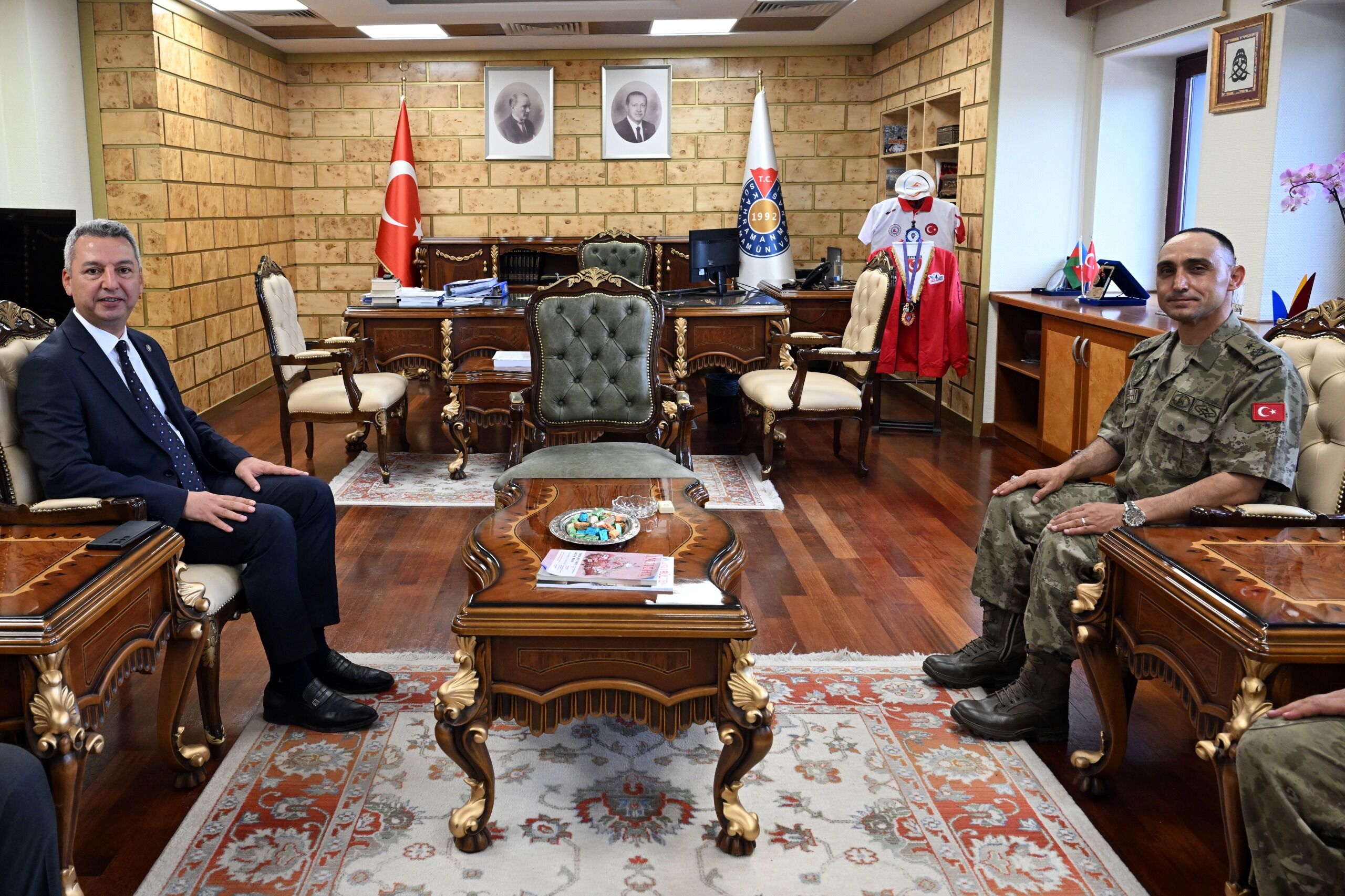 Garnizon Komutanı Tuğgeneral Hakan Kan’dan KSÜ’ye ziyaret