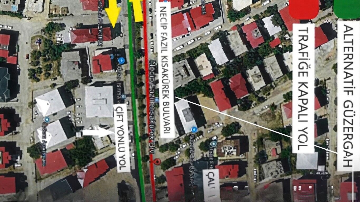 Kahramanmaraşlılar dikkat! O bulvar 1 ay trafiğe kapalı olacak