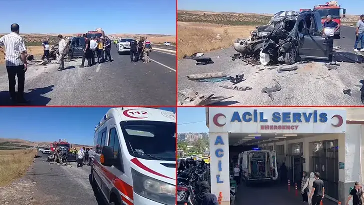 Taziye ziyareti dönüşü feci kaza: 4 ölü, 2 yaralı