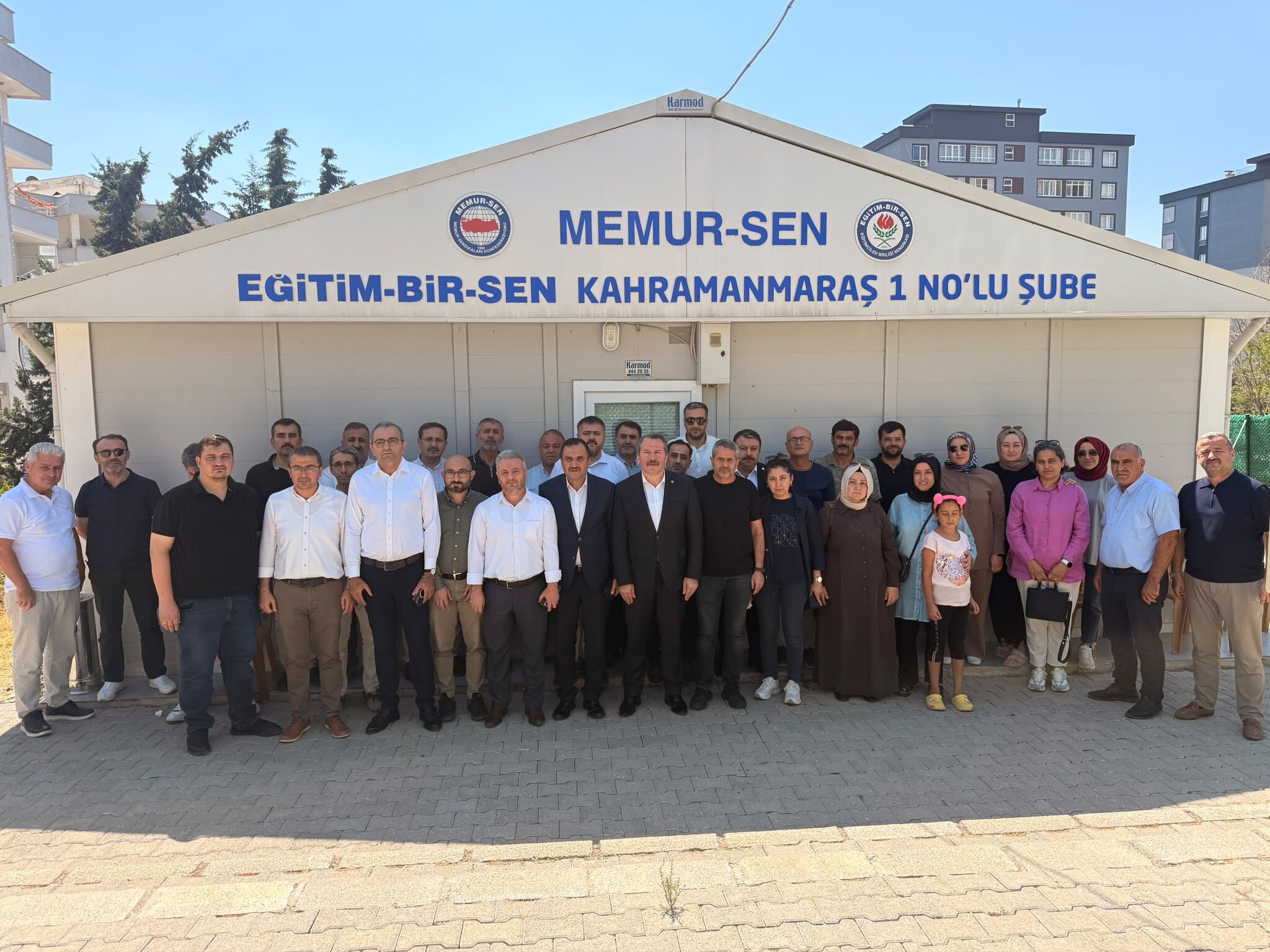 Ali Yalçın, Kahramanmaraş’ta Ayser Çalık Ortaokulu öğretmenleriyle bir araya geldi