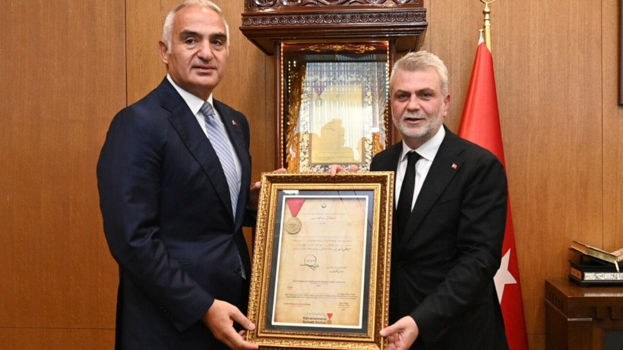 Başkan Görgel, Bakan Ersoy’u Ağırladı! Kahramanmaraş’ın Tarihi Mirası Masaya Yatırıldı (1)